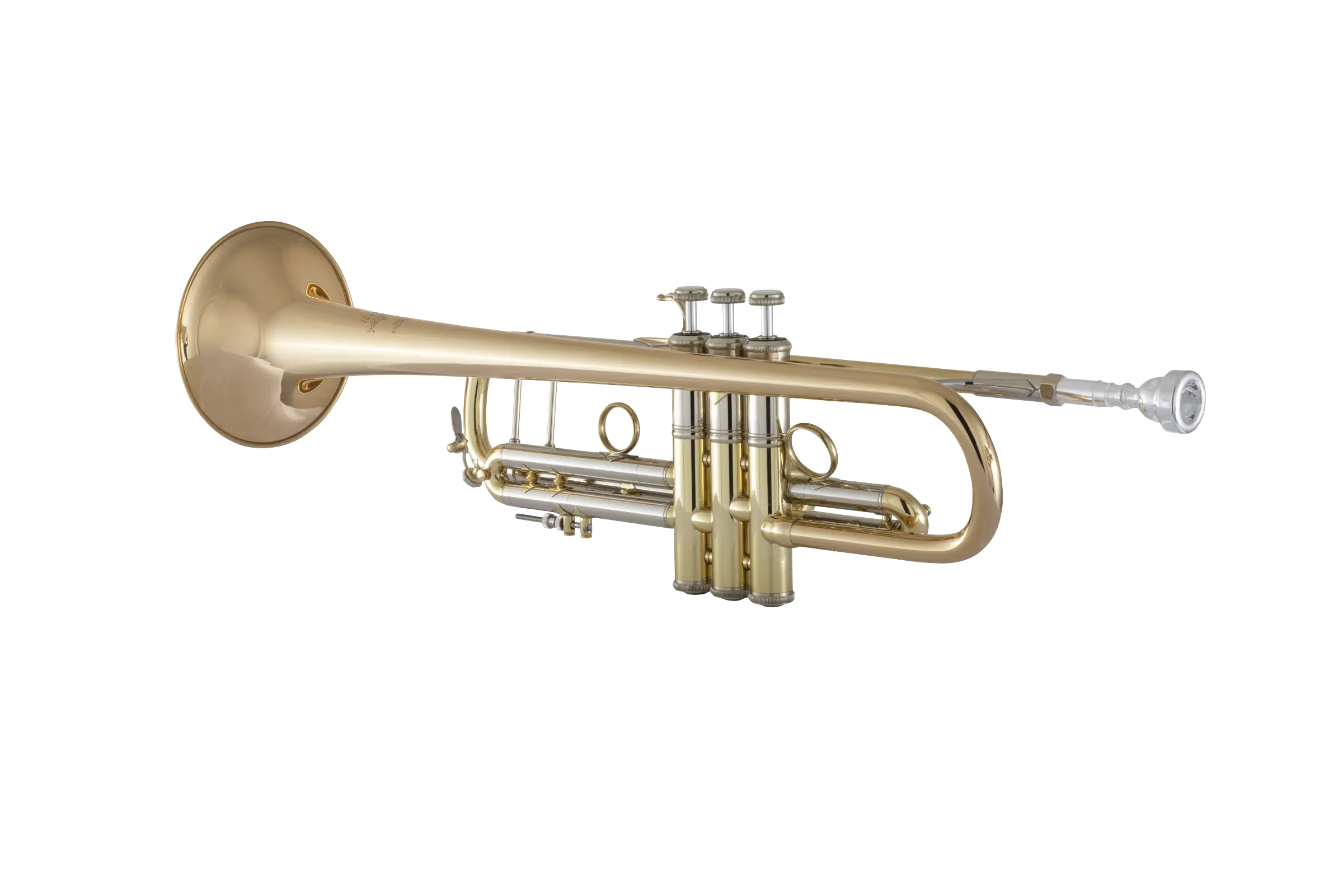 190L65GV Bach Professional Trumpet - zoomed in