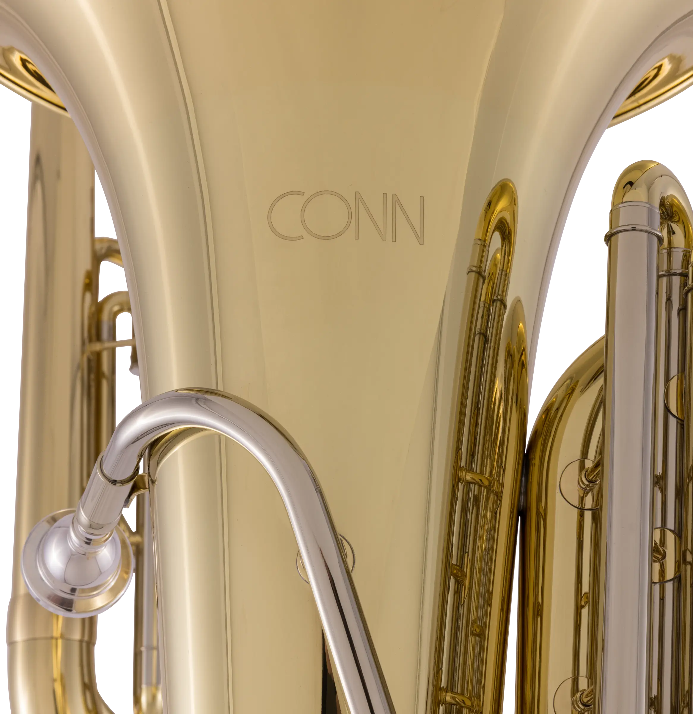 CBB4123 Conn Intermediate Tuba - zoomed in