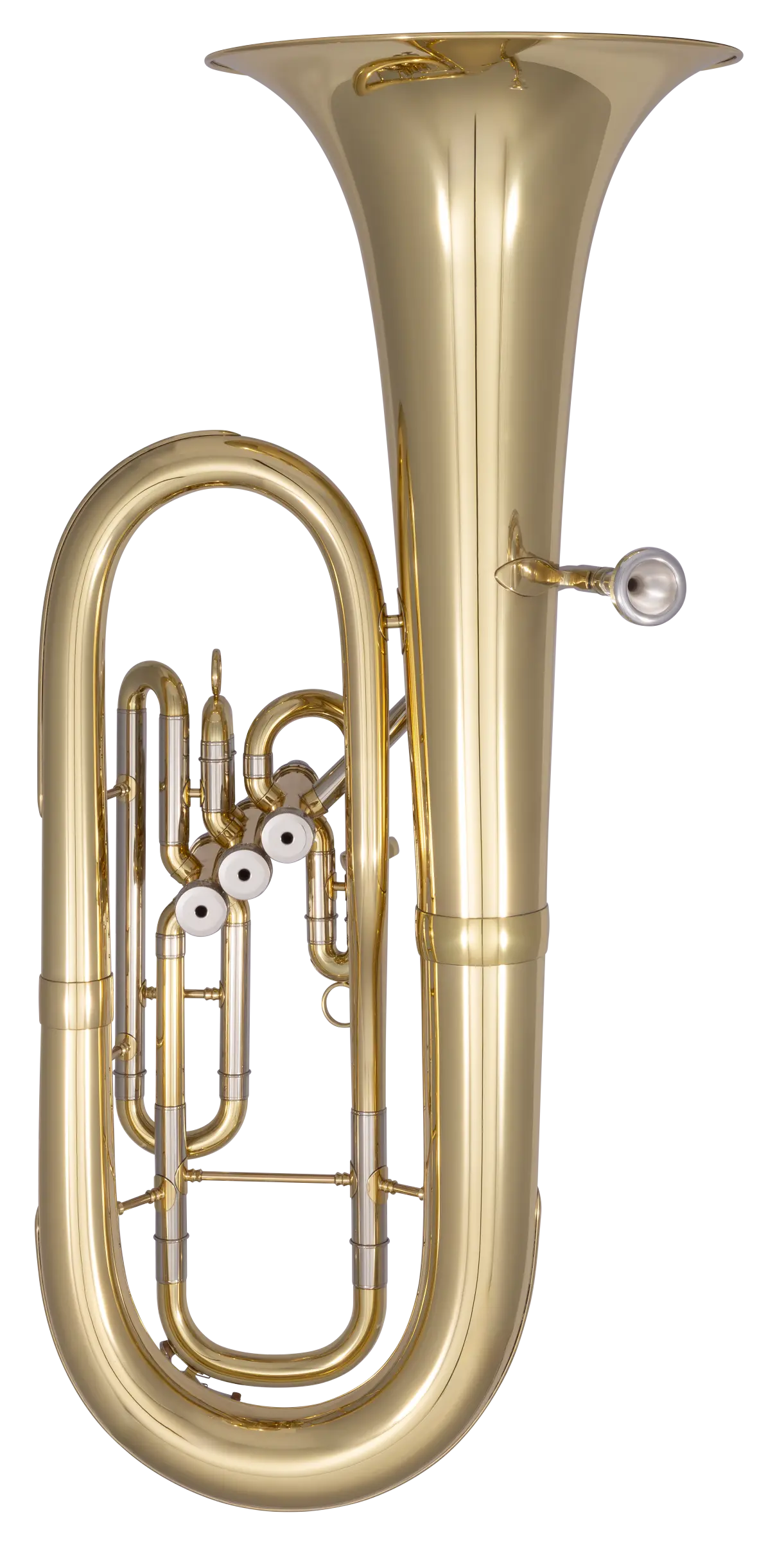 CBH302 Conn Beginner Baritone Horn - zoomed in