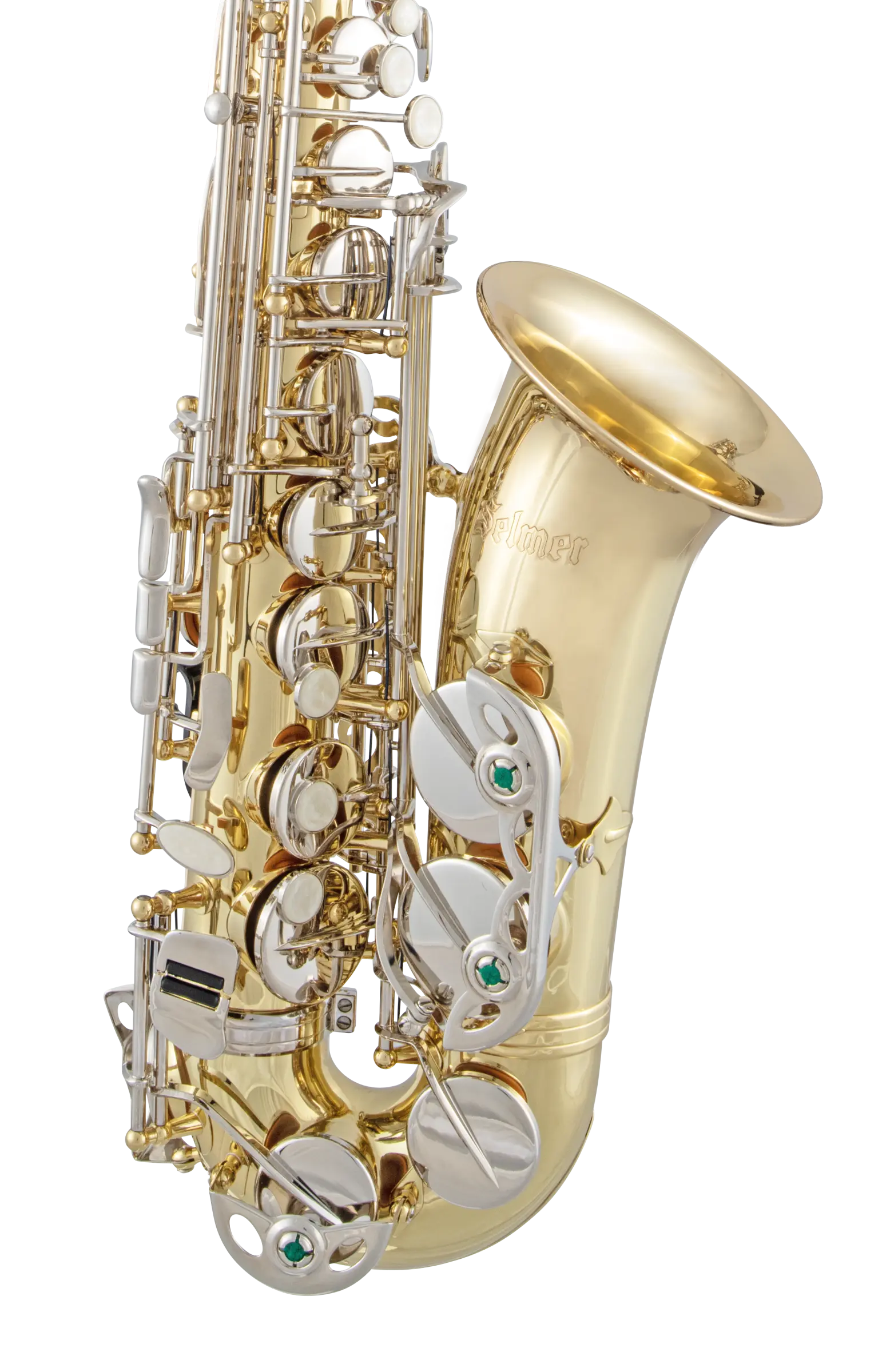 SAS201 Selmer Standard Student Alto Saxophone - zoomed in