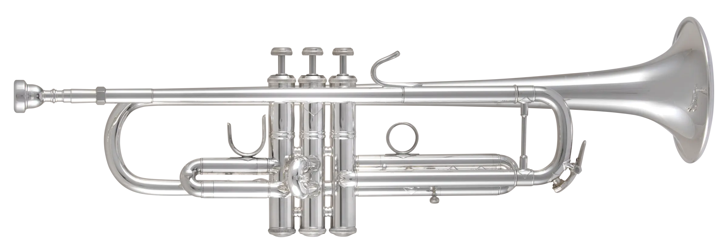 170S43GY Bach Standard Professional BflatTrumpet - zoomed in