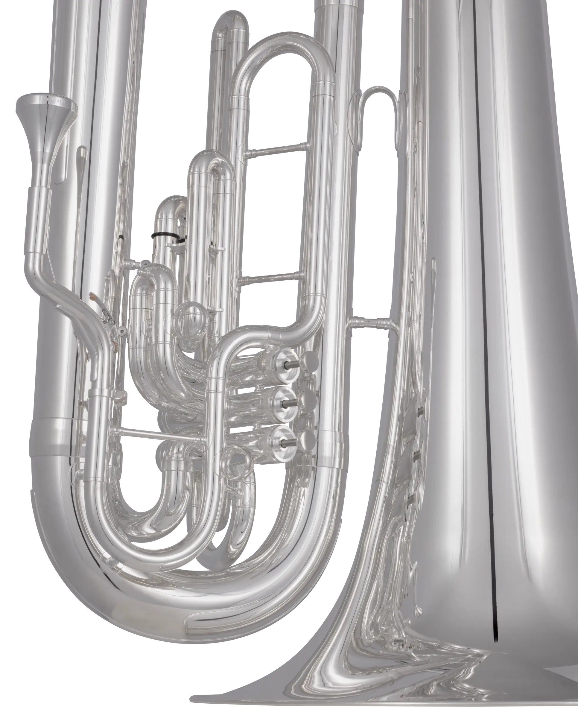 KMT611S King Advanced Marching Tuba - zoomed in