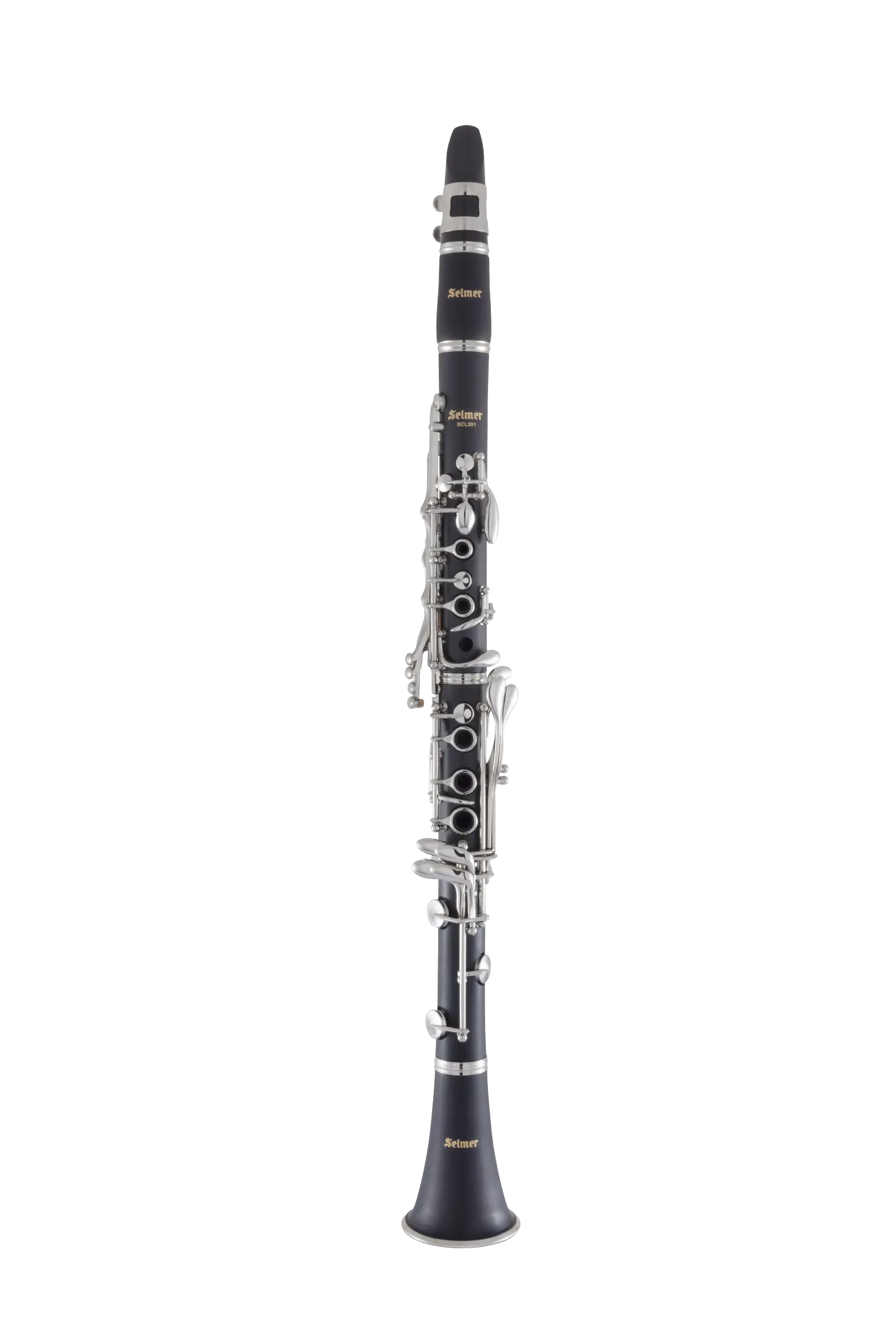 SCL301N Selmer Student Clarinet - zoomed in