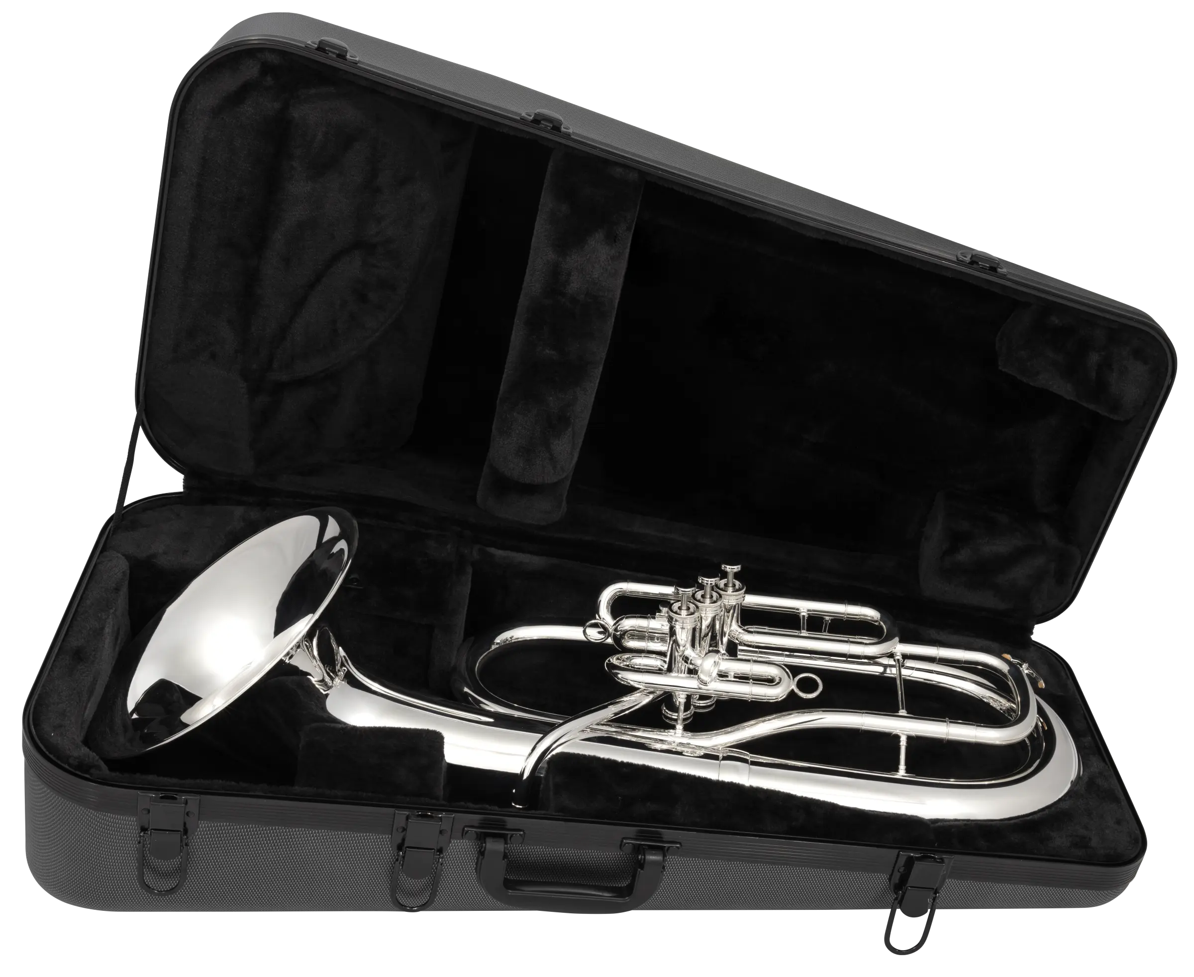 CBH302FS Conn Beginner Baritone Horn - zoomed in