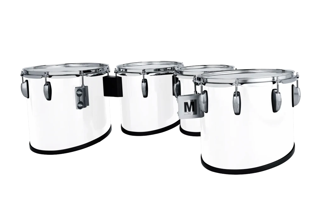 LU2MT8023ACW Ludwig ULT2 SM QUAD TENORS WHITE
