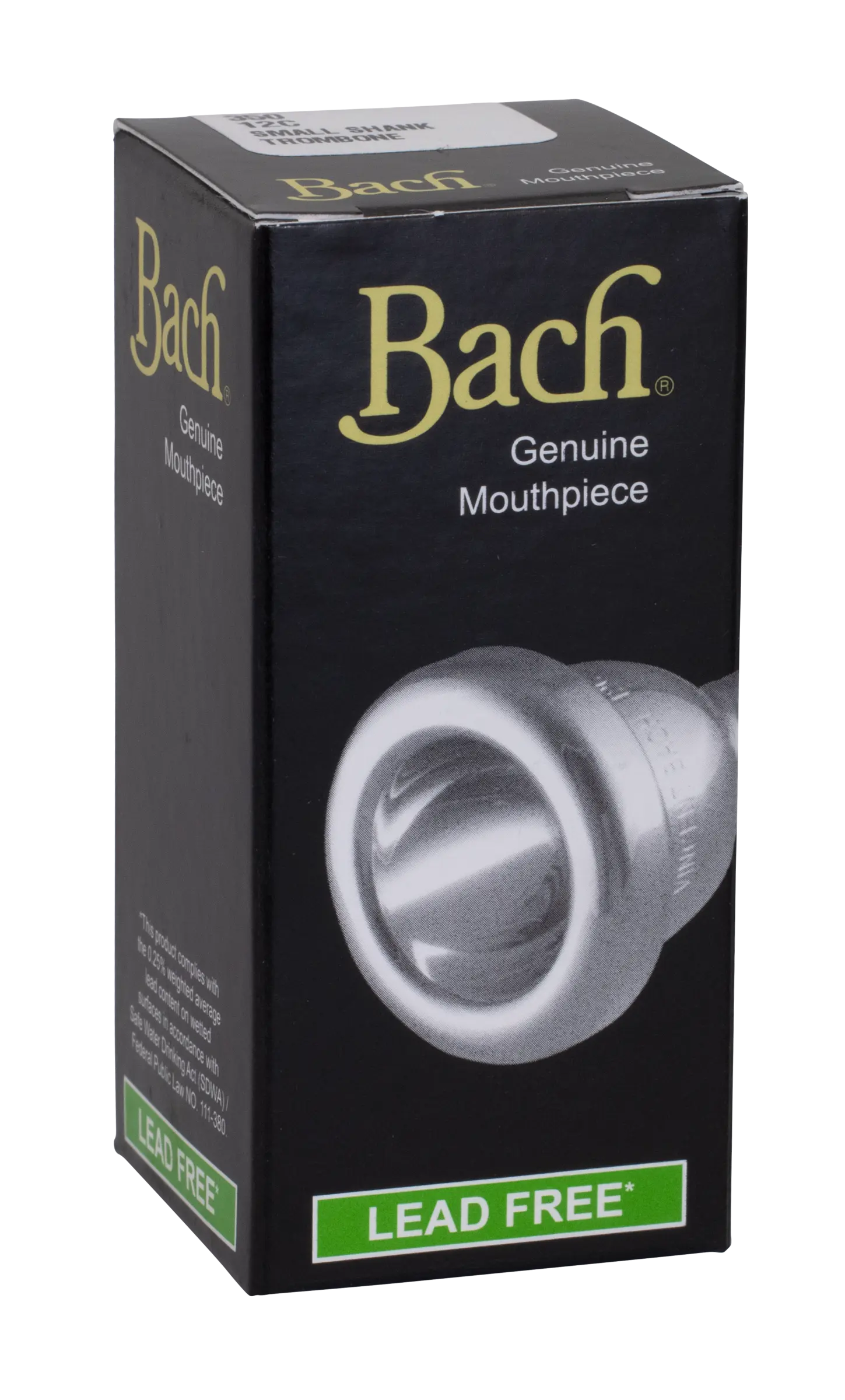 35012C Bach Classic Mouthpiece Trombone - zoomed in