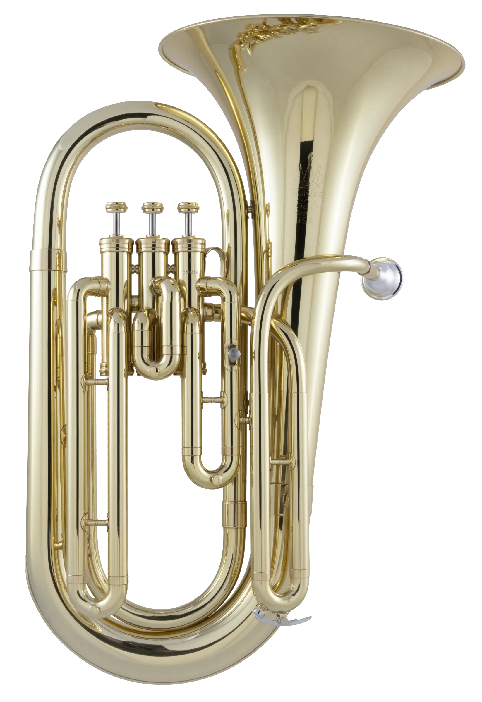 623 King Student Baritone - zoomed in