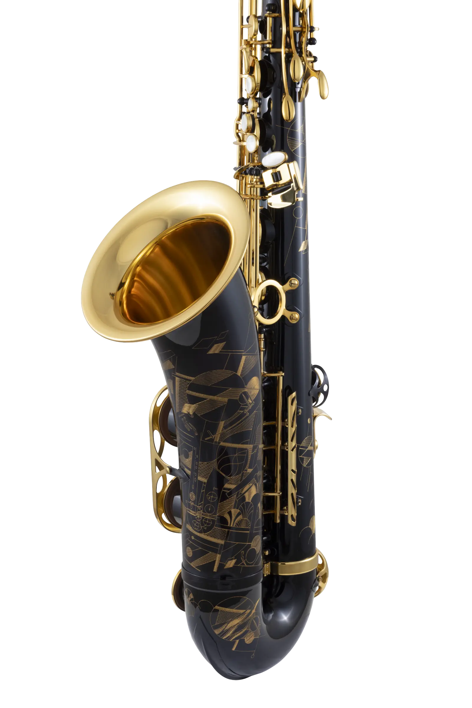 84SIGBL HSP Professional Tenor Saxophone - zoomed in