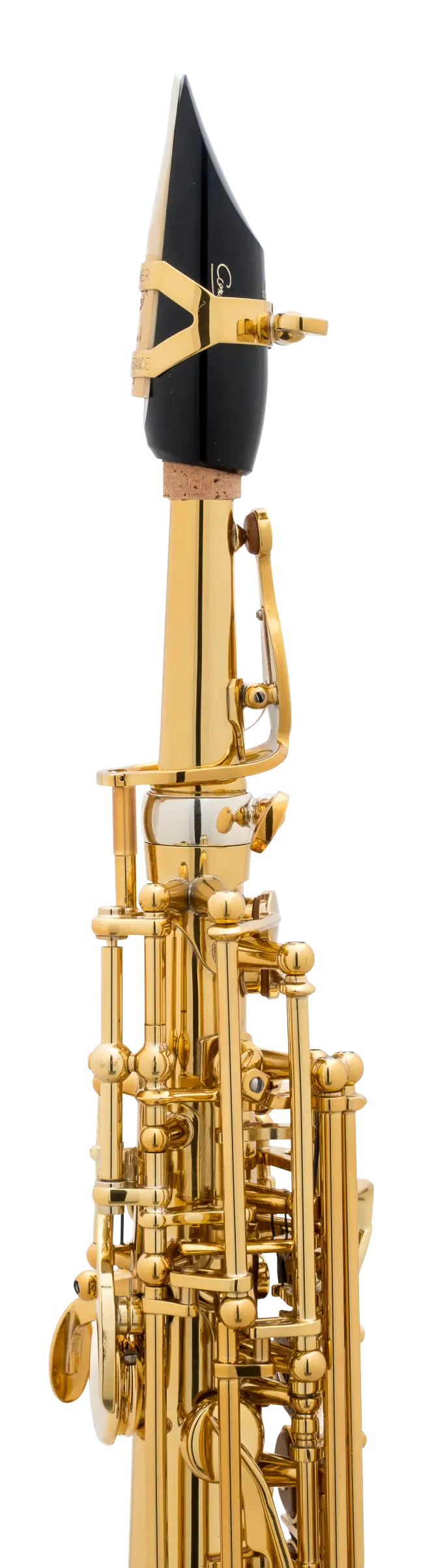 81SIG Henri SELMER Paris Signature Professional Soprano Saxophone - zoomed in