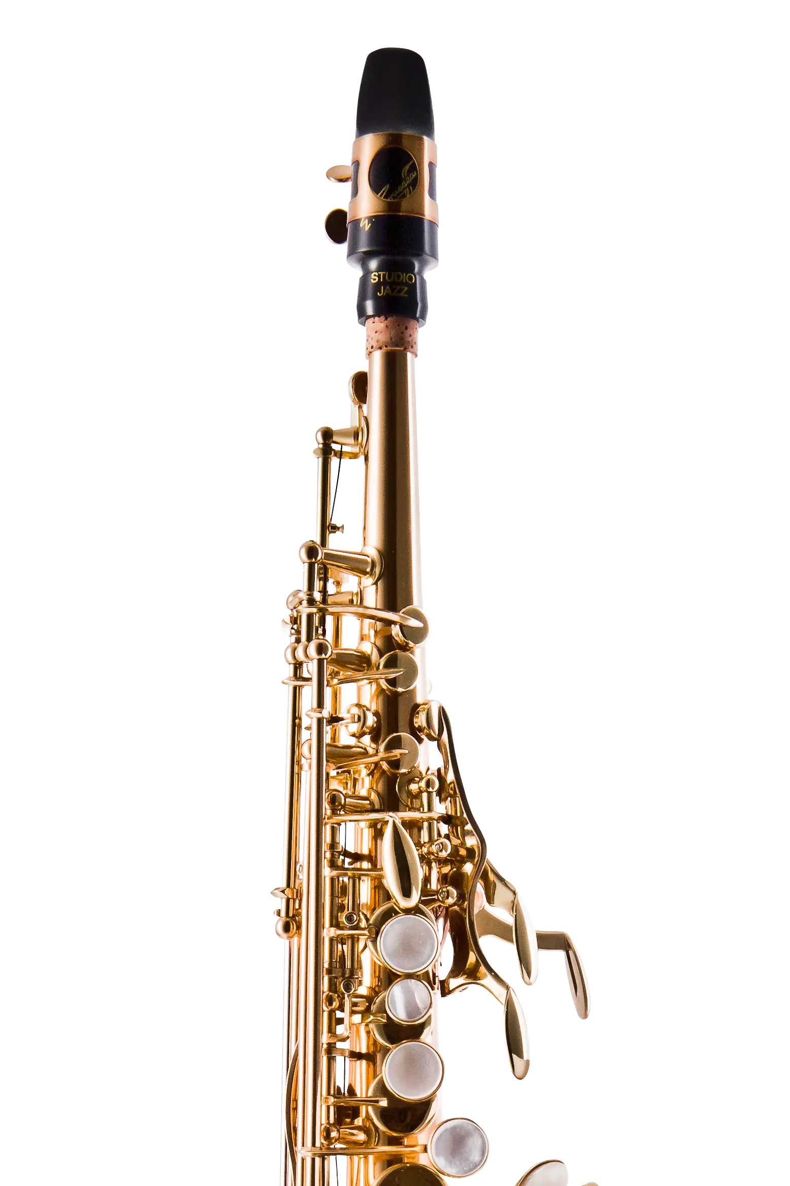 LSS511 Leblanc Soprano Saxophone - zoomed in