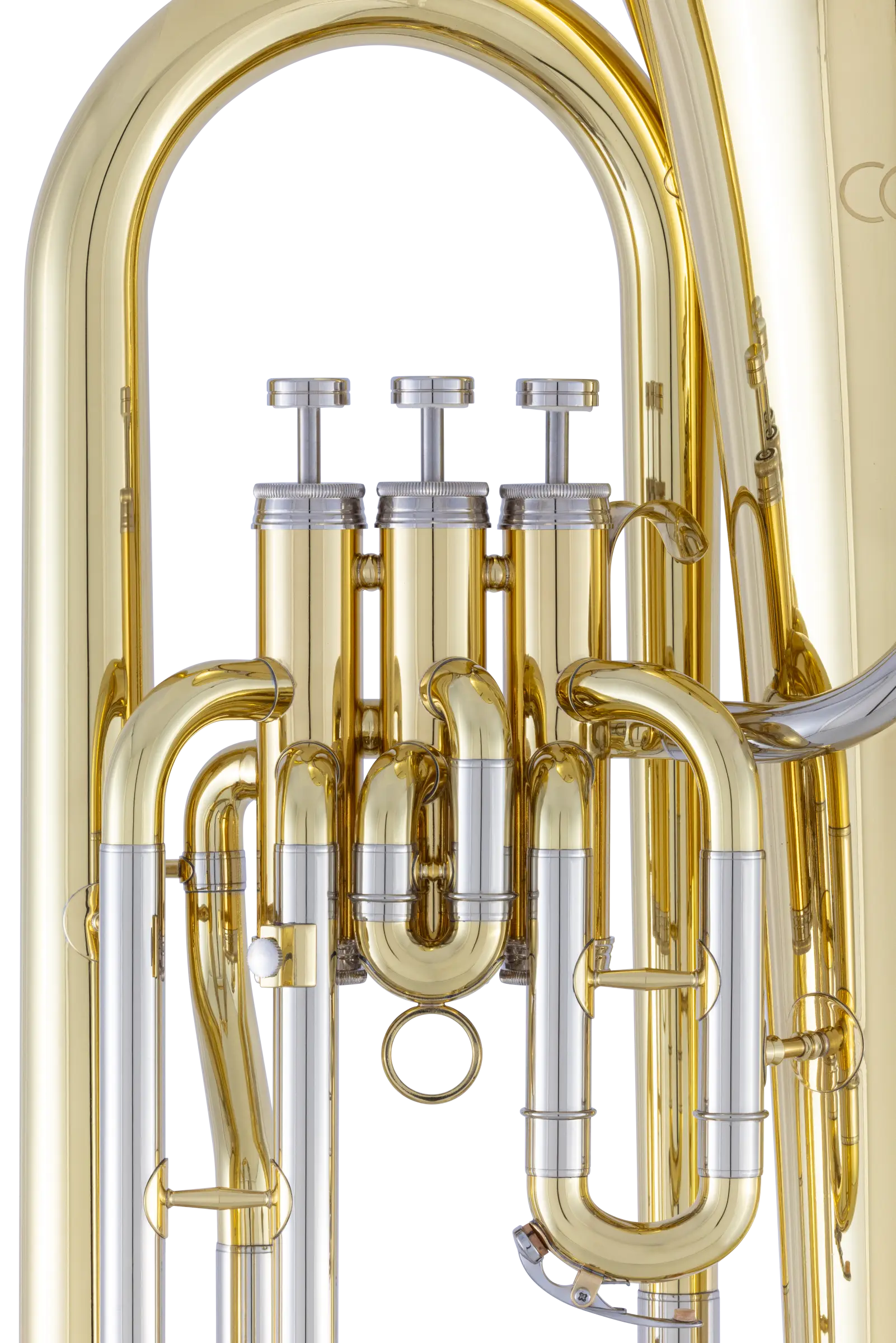 CEU301 Conn Beginner Euphonium - zoomed in