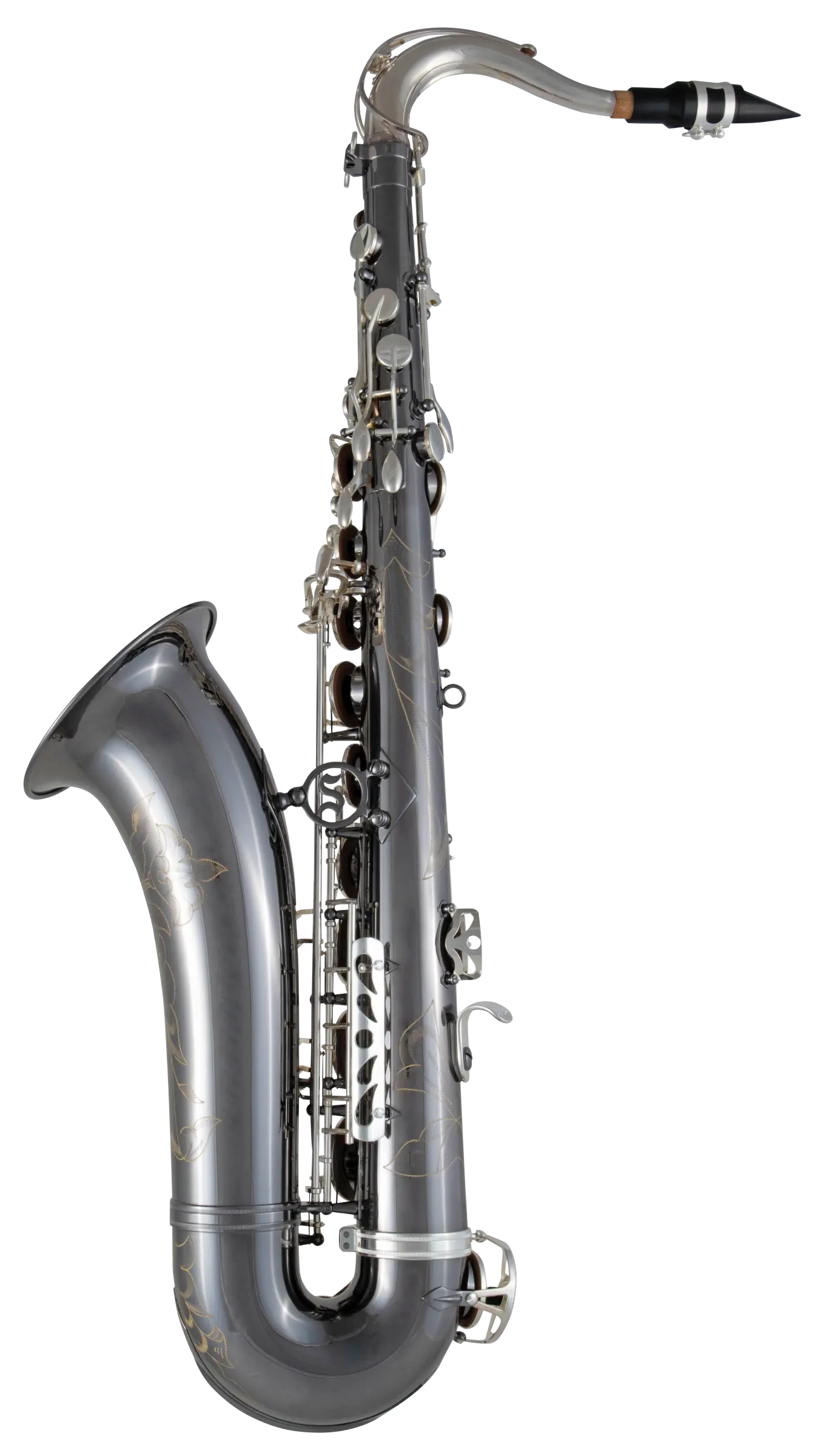 STS711B Selmer Black Finish Tenor Saxophone In Sd Vr Ls - zoomed in
