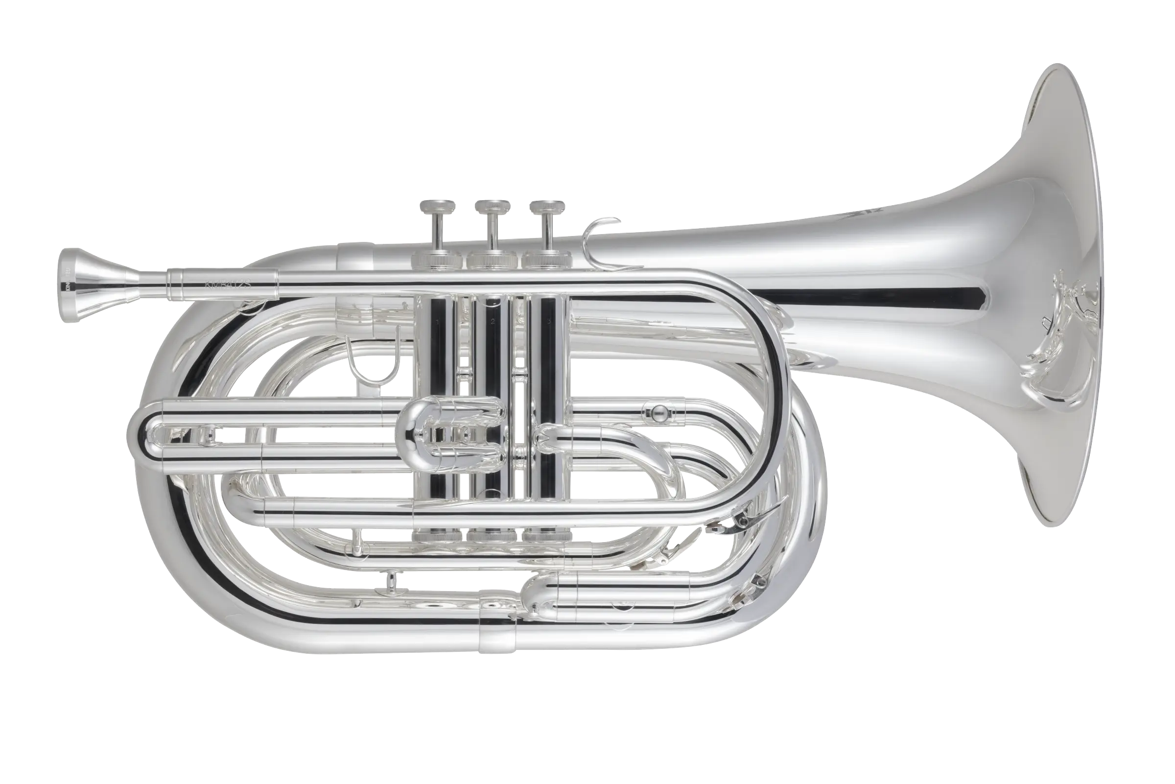 KMB412S King Marching Baritone - zoomed in