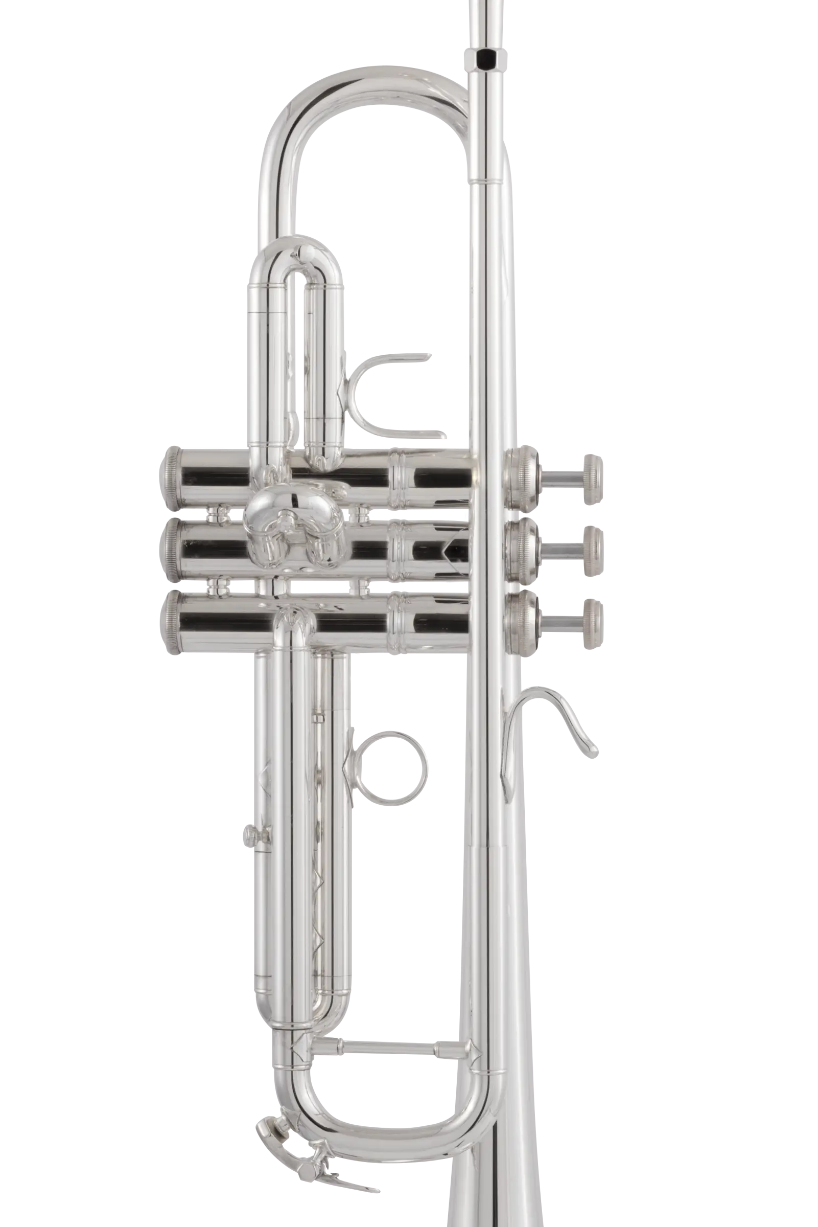 170S43GYR Bach Professional Trumpet - zoomed in