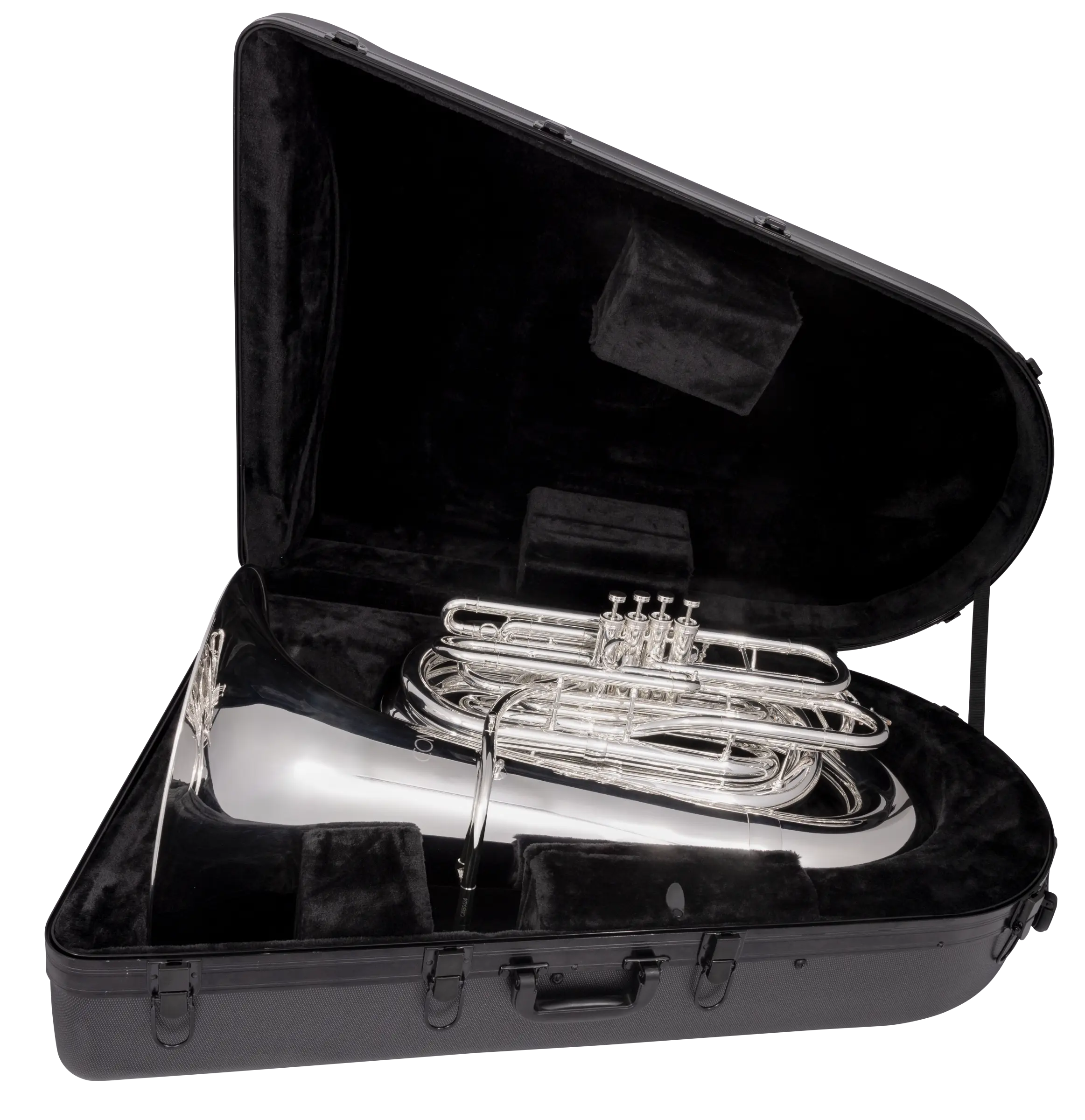 CBB6124S Conn Professional Tuba - zoomed in