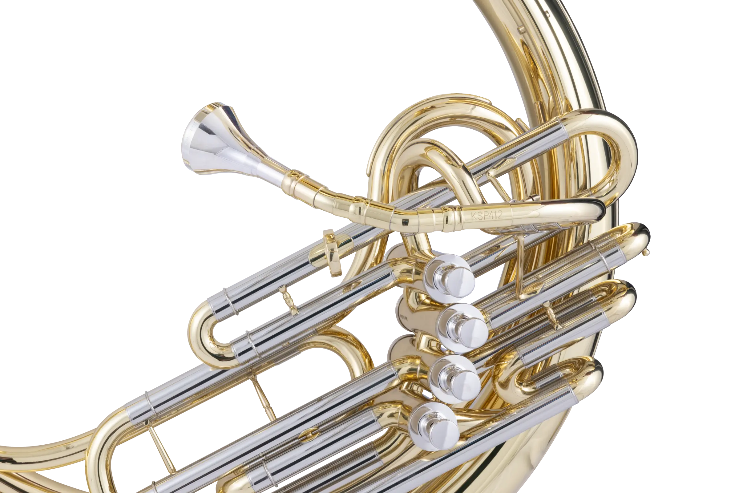KSP412 King Intermediate Sousaphone - zoomed in