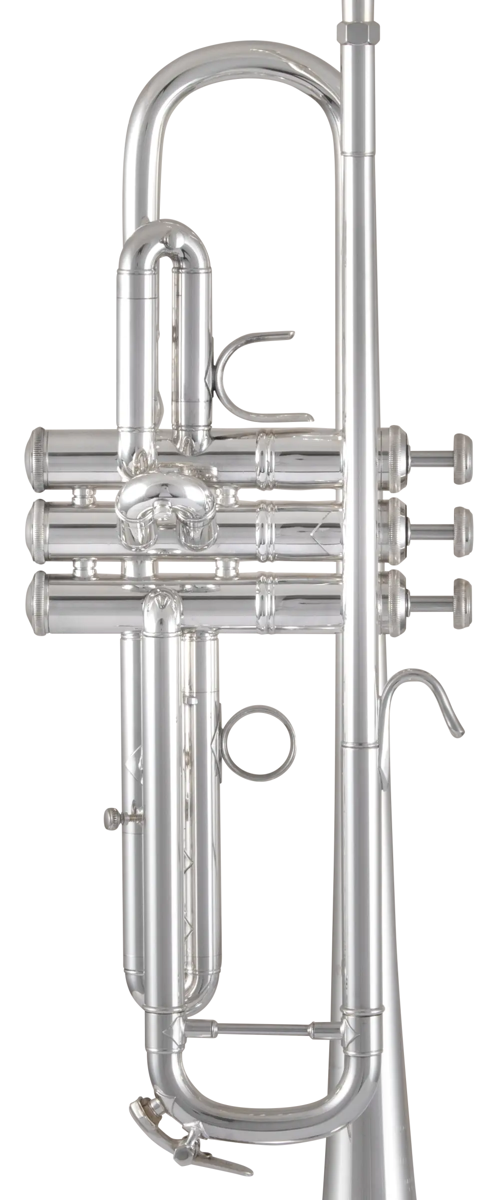 170S43GY Bach Standard Professional BflatTrumpet - zoomed in