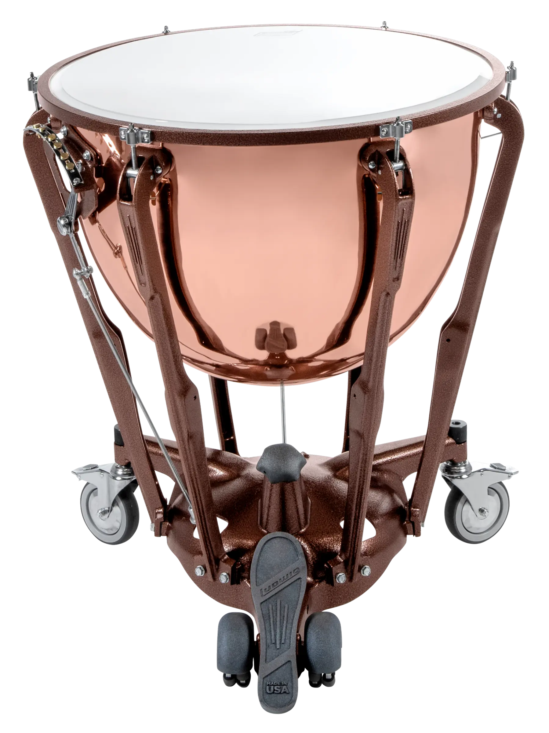 LTS426PG Ludwig Standard Polished Copper 26 - zoomed in