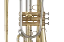 King Ultimate Marching French Horn Outfit with 2 Mouthpieces KMH611