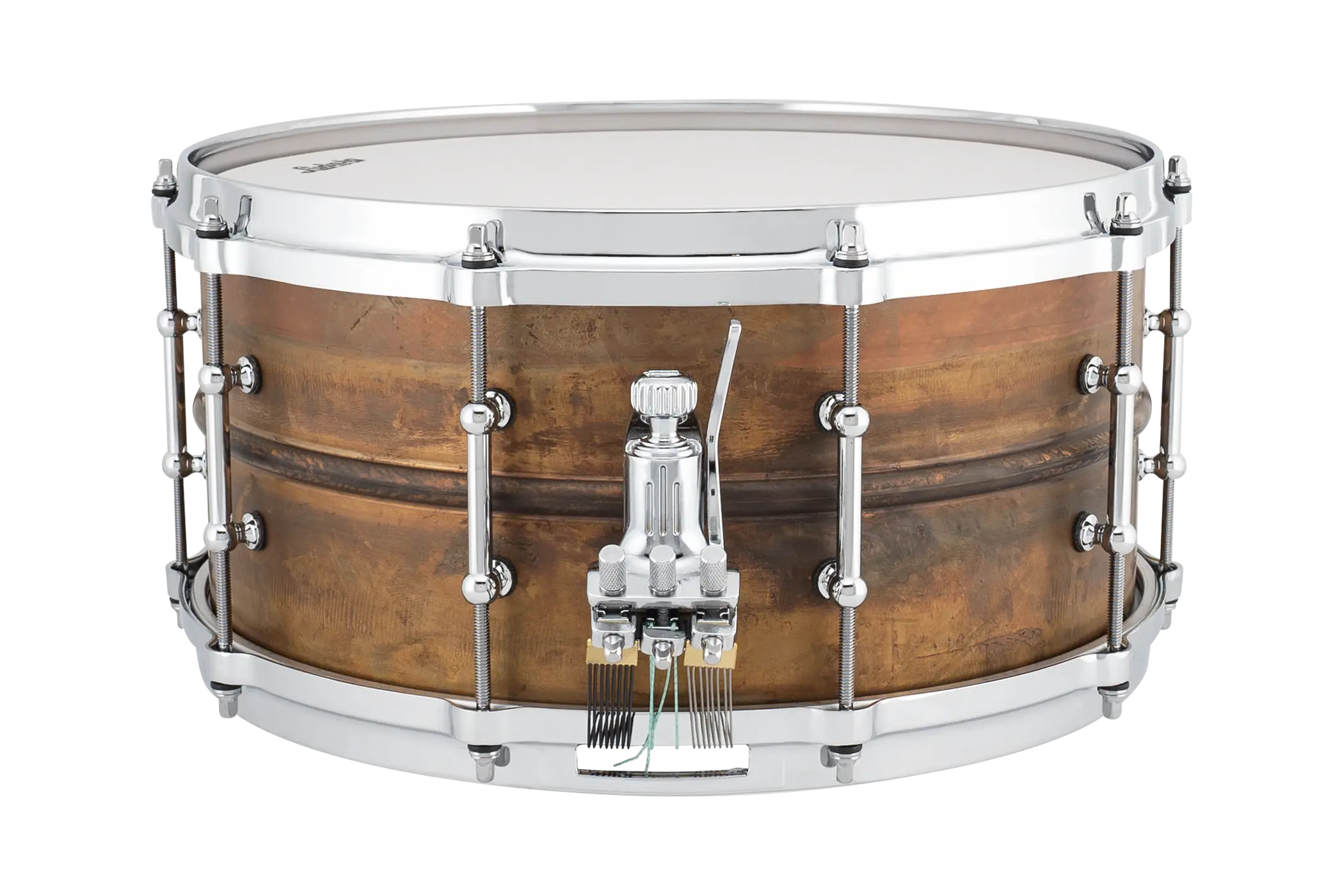 LCS6514CTD Ludwig Concert Raw copper 6 - zoomed in