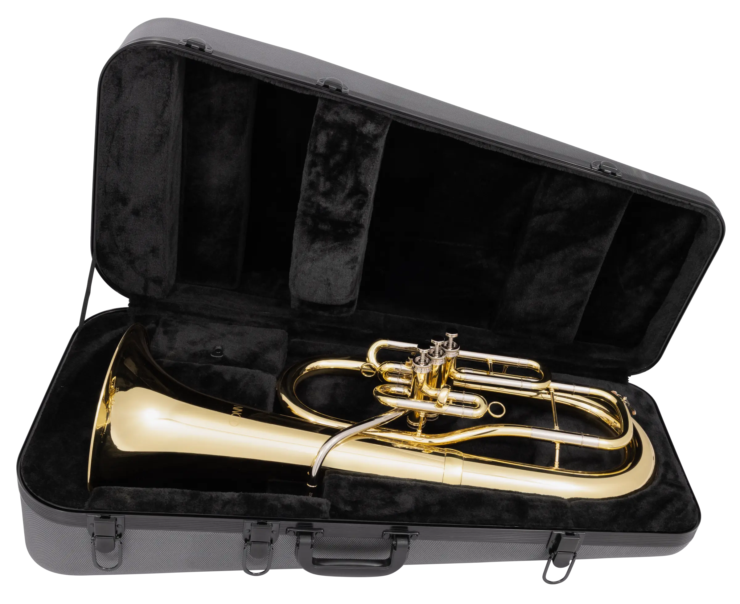 CBH302 Conn Beginner Baritone Horn - zoomed in