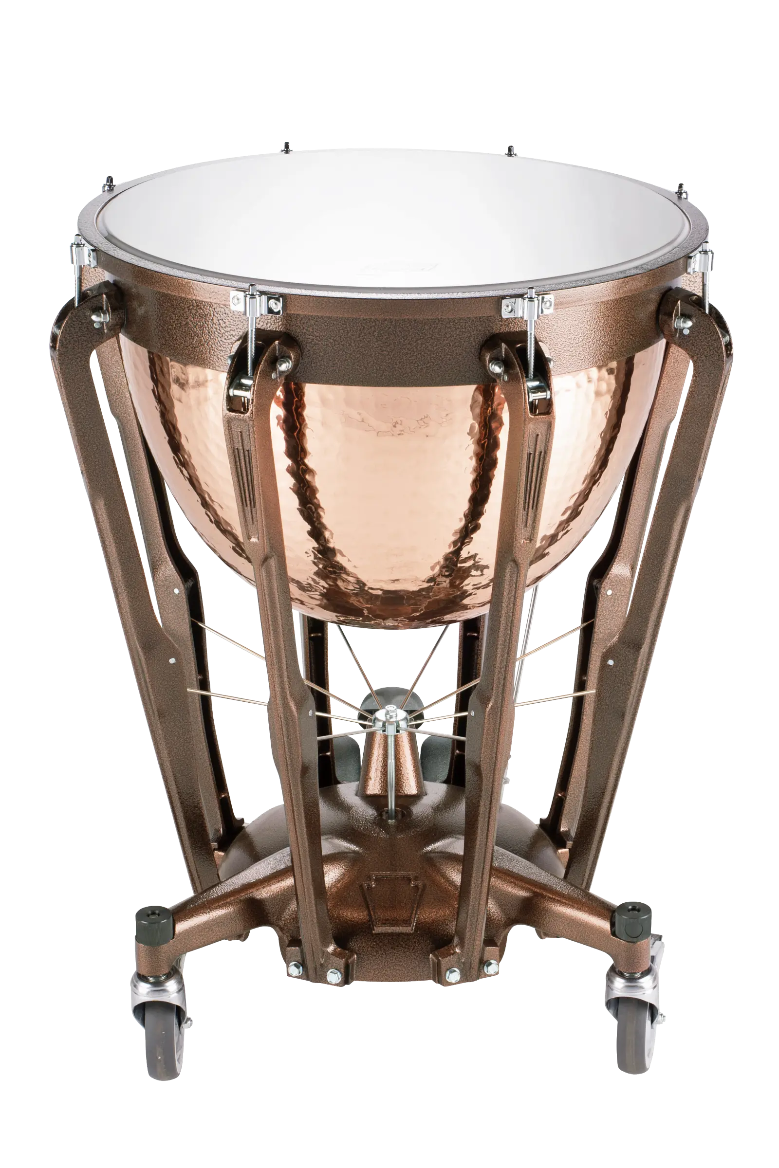 LTG723KG Ludwig Grand Symphonic Hammered Copper 23in - zoomed in