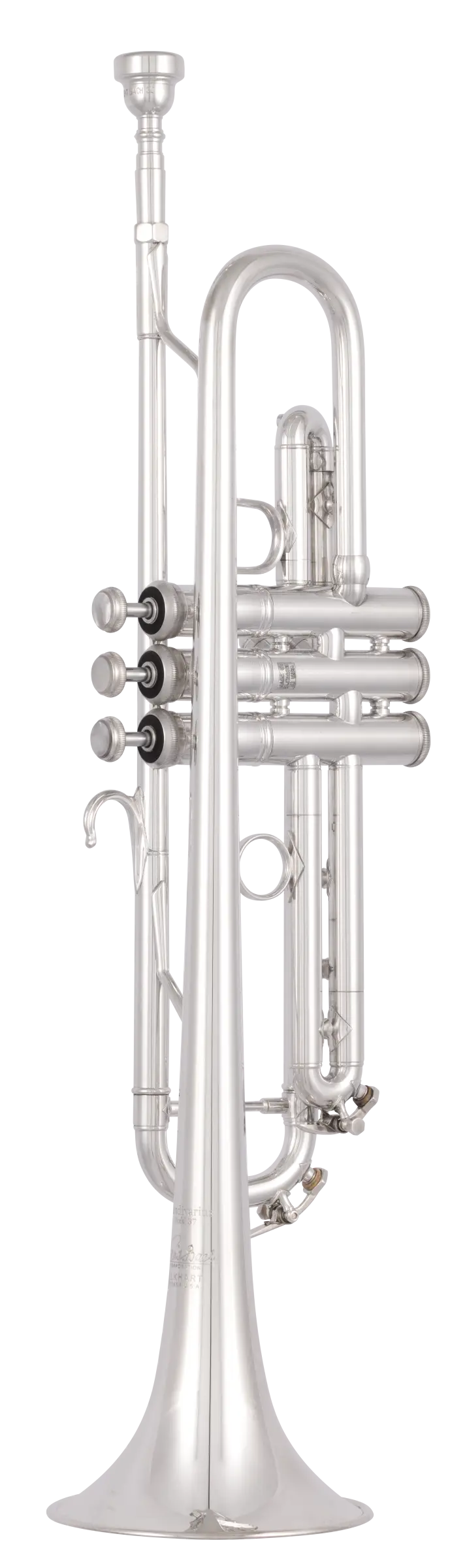 190SM37X Bach Professional Trumpet - zoomed in