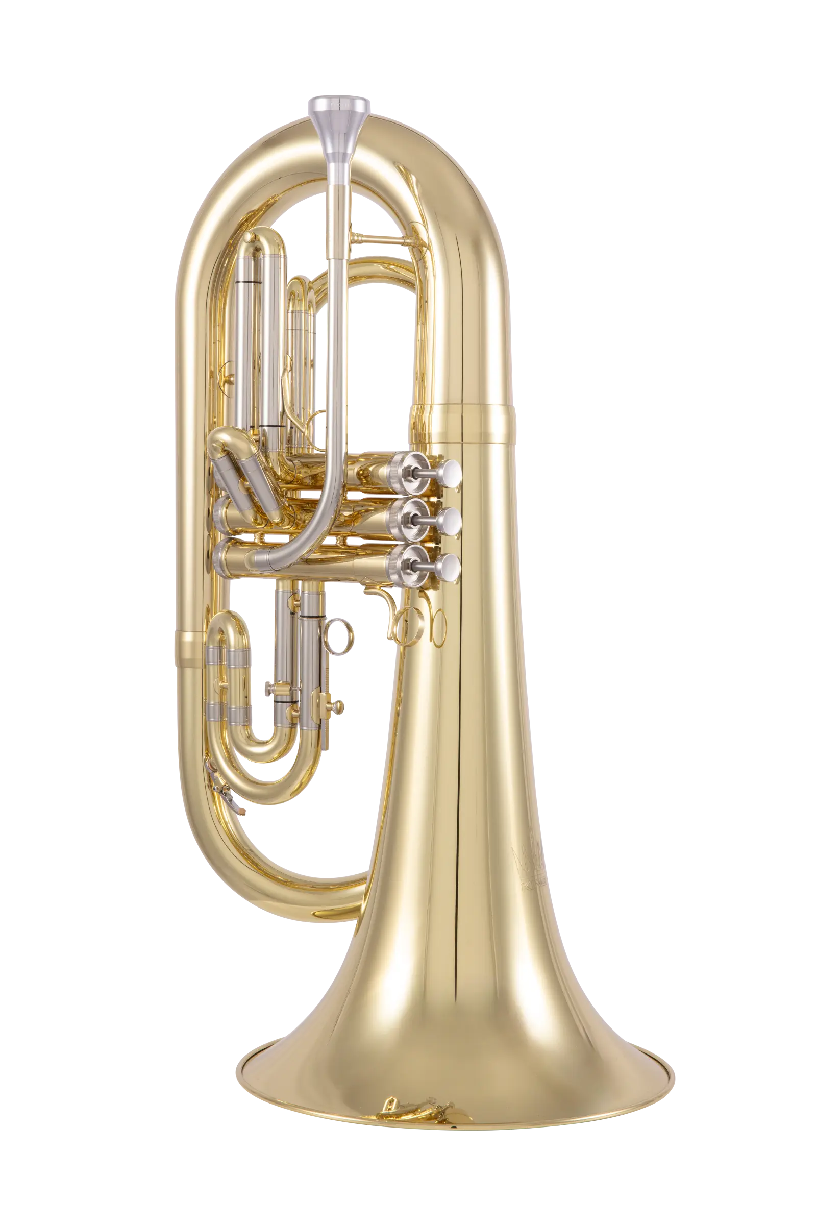 KME611 King Professional Marching Euphonium - zoomed in