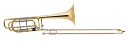 Bach Stradivarius Bass Trombone in Bb 50B3LO