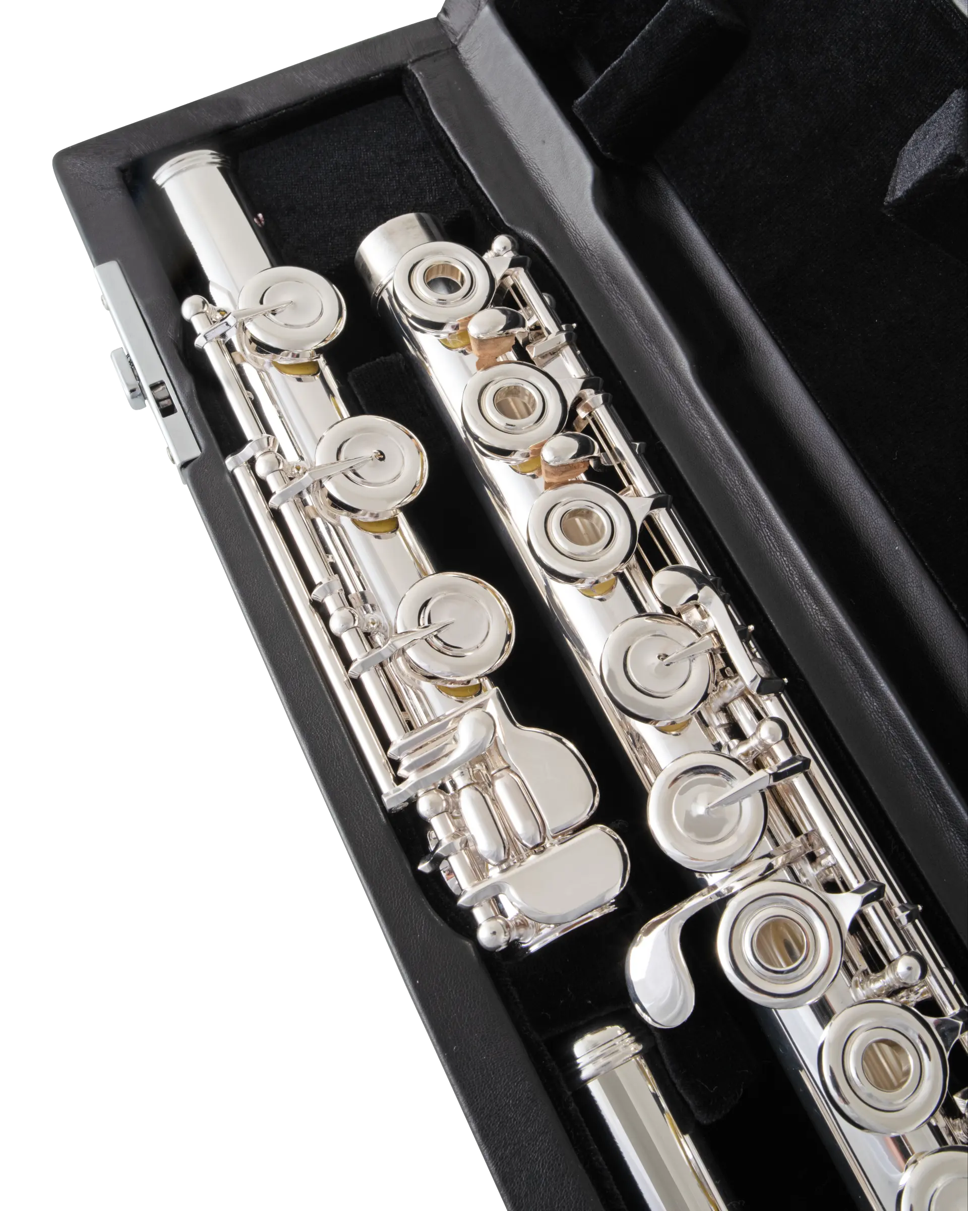 SFL511BO Selmer Intermediate Flute H - zoomed in
