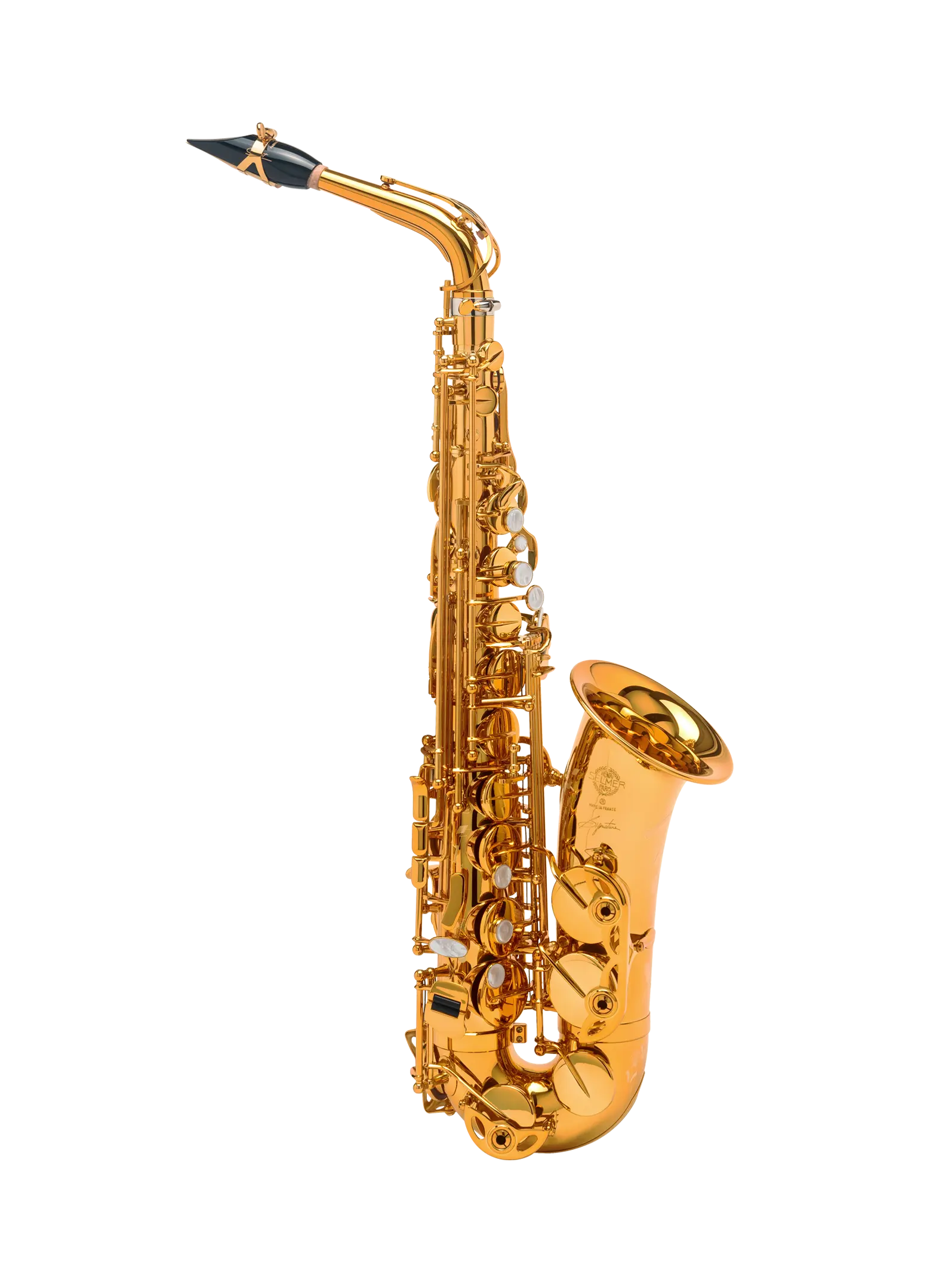 82SIGGP HSP Professional Alto Saxophone - zoomed in
