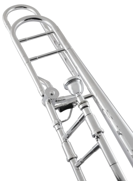 BTB411S Bach Intermediate Silver Trombone In Sd Vr Ts