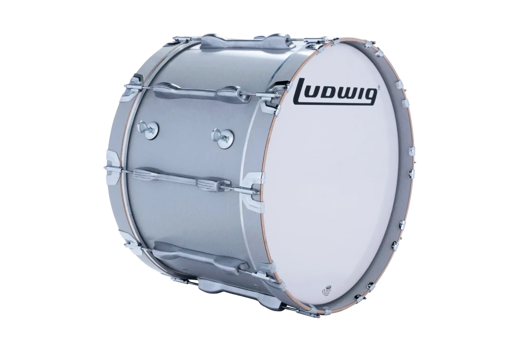 LU2MB22ACG Ludwig 14X22 ULT2 BASS DRUM GRAY