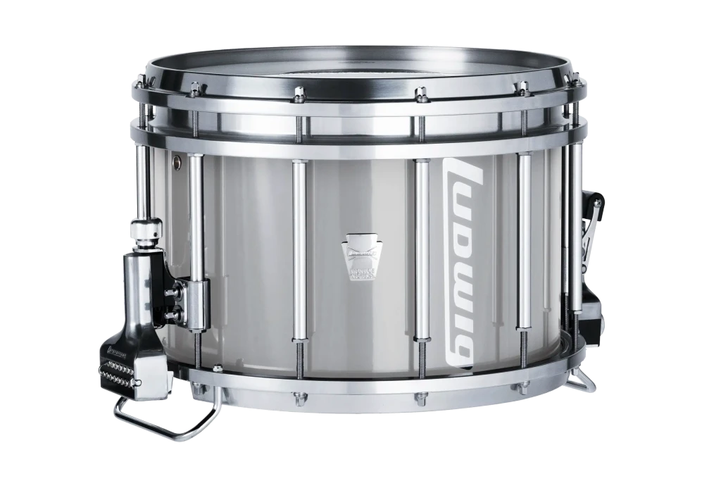 LU2MS04ACG Ludwig 10X14 ULT2 SNARE DRUM GREY