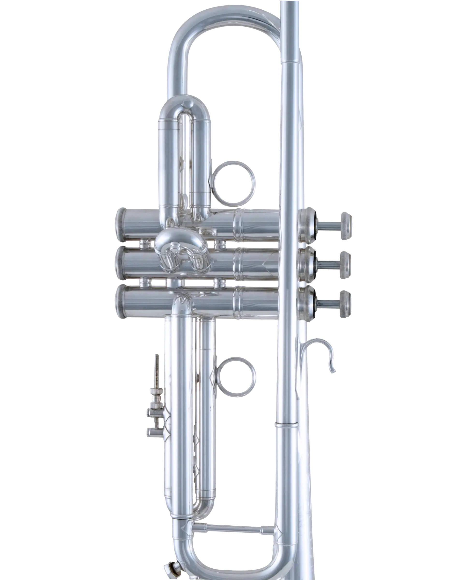 LR190S43B Bach SilverFinish Trumpet In Fr Vr Xcu - zoomed in