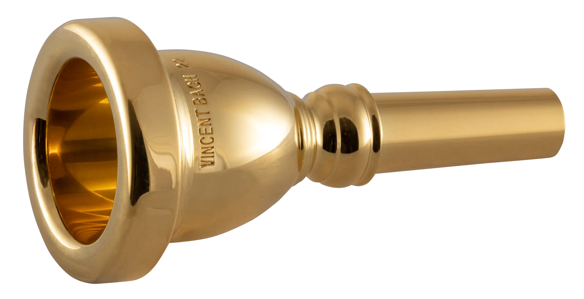 33522GP Bach Accessory Gold Tuba Mouthpiece Ac Sd Hz Fs - zoomed in