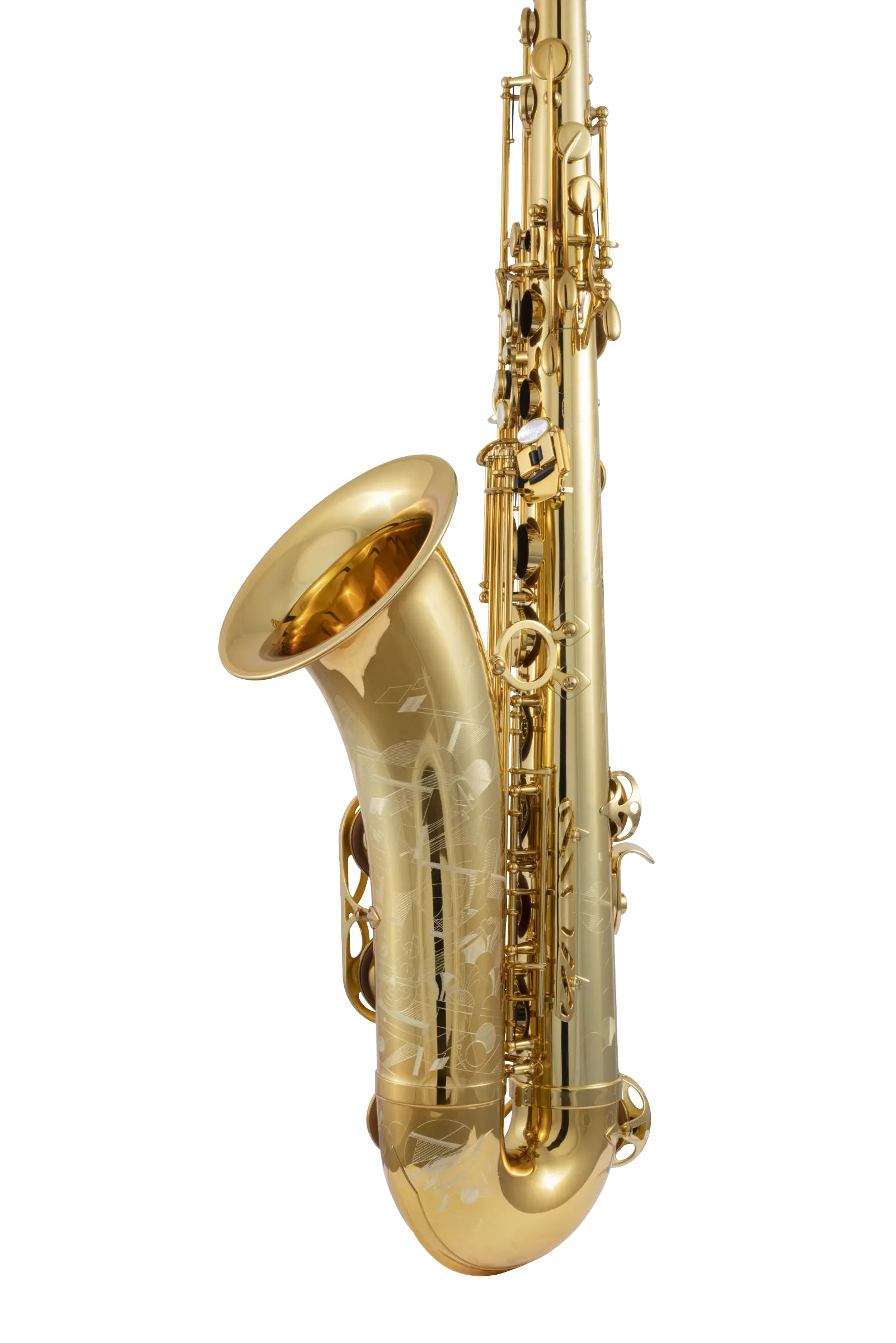 84SIG HSP Professional Tenor Saxophone - zoomed in