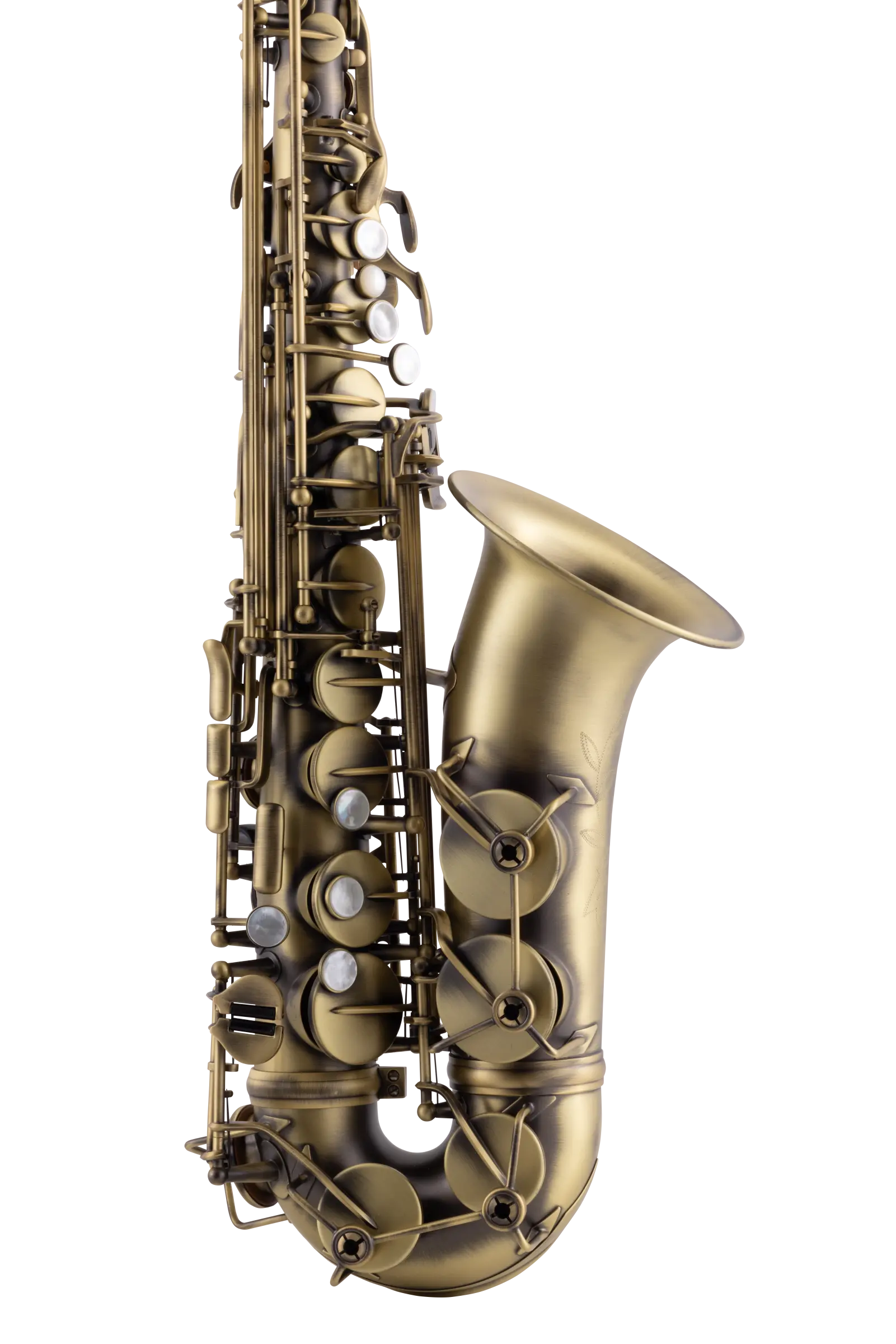 CAS411AM Conn Intermediate Alto Saxophone - zoomed in