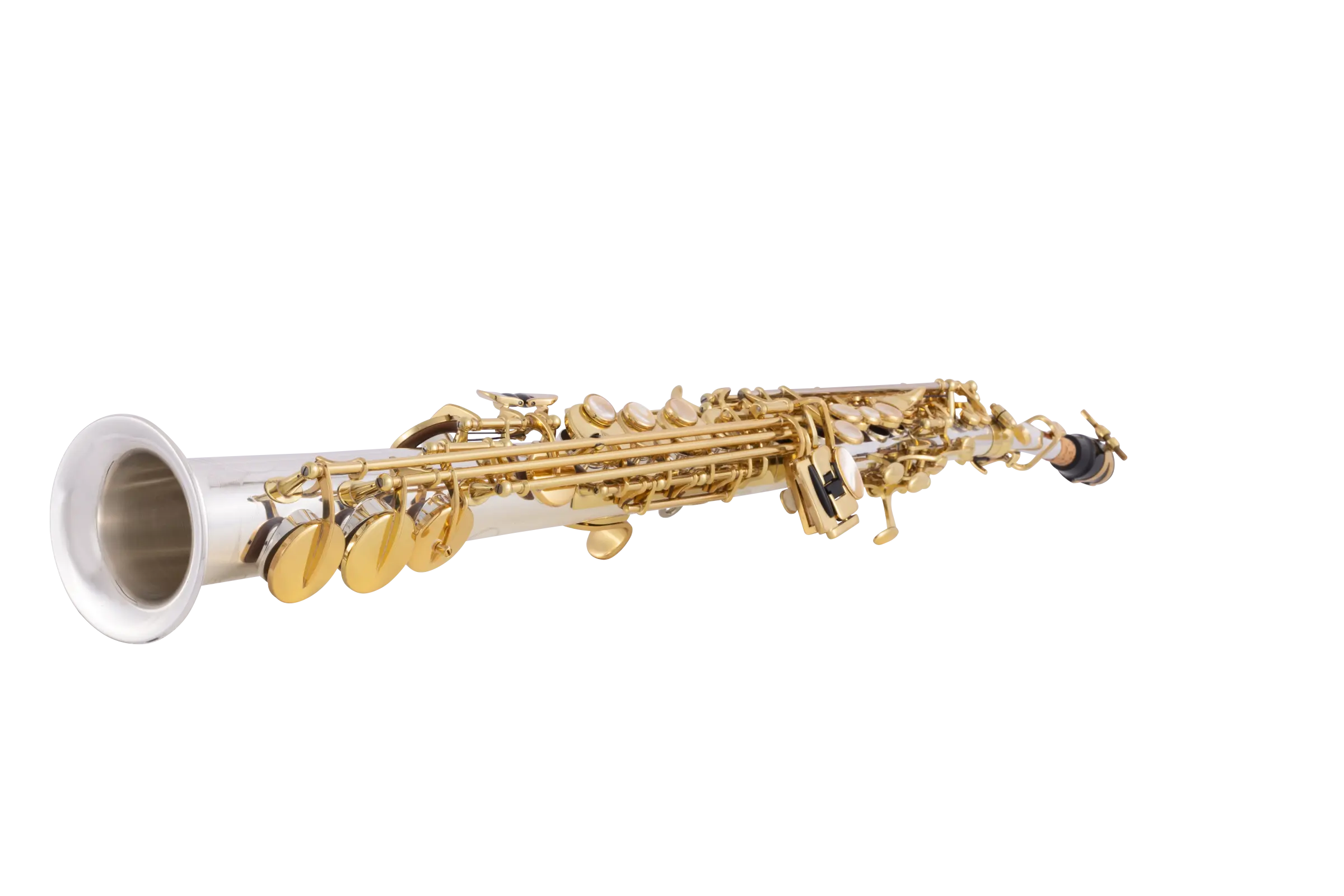 SWO37 Yanagisawa Professional Soprano Saxophone - zoomed in