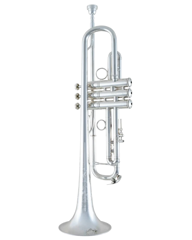 LR190S43B Bach SilverFinish Trumpet In Bk Fs