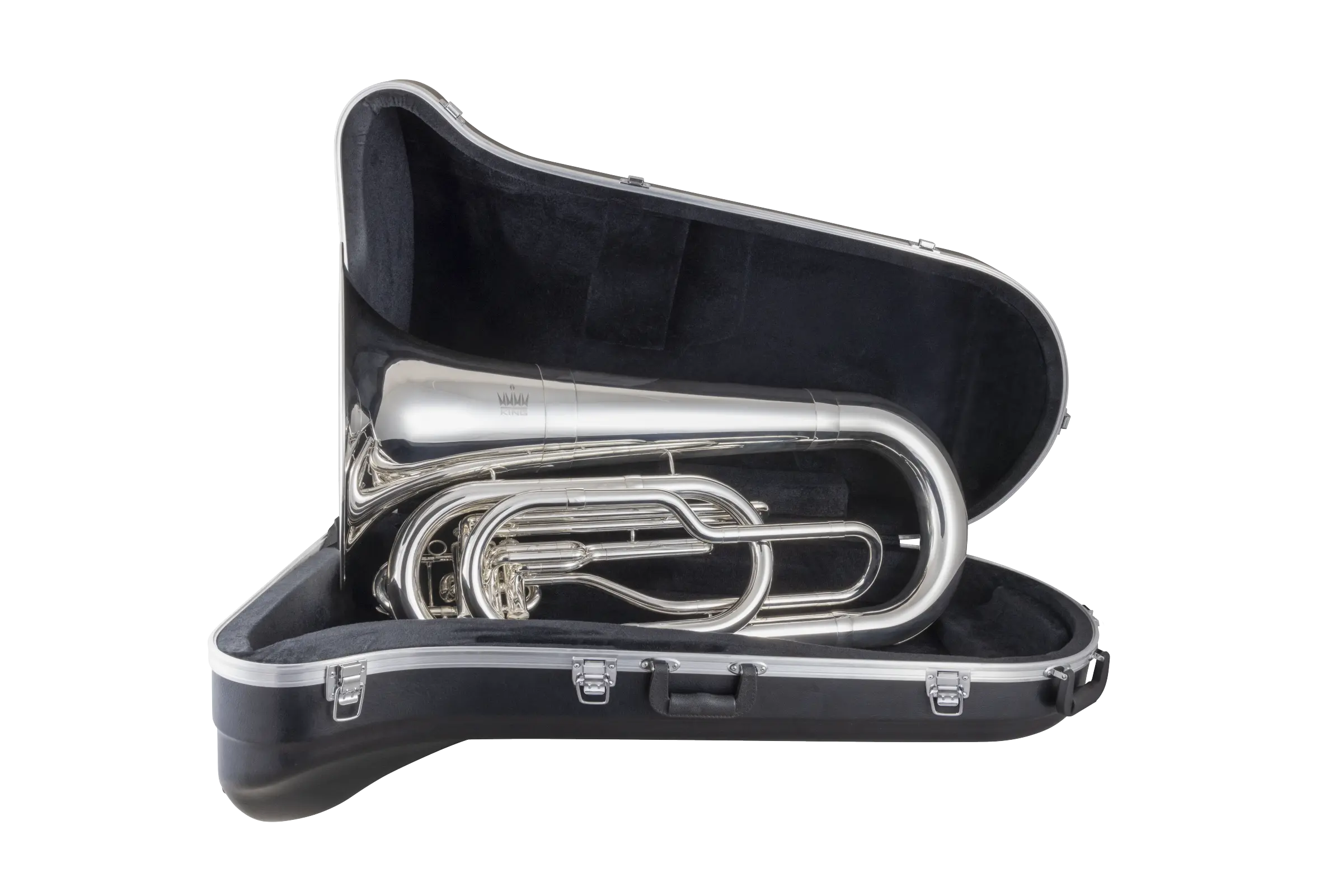 KMT410S King Intermediate Standard Marching Tuba Ic Fr Hz Fs - zoomed in
