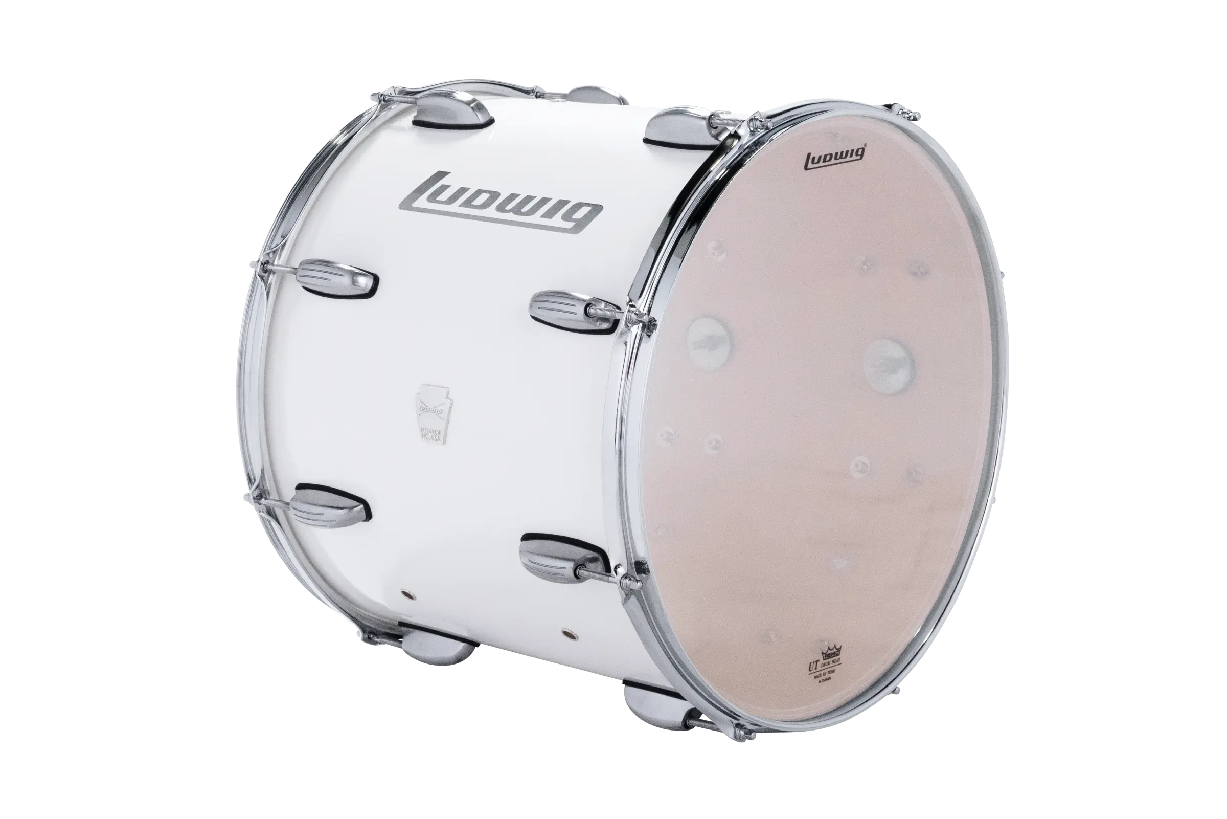 LU2CT46ACW Ludwig 14X16 ULT2 CHEST TENOR WHITE - zoomed in
