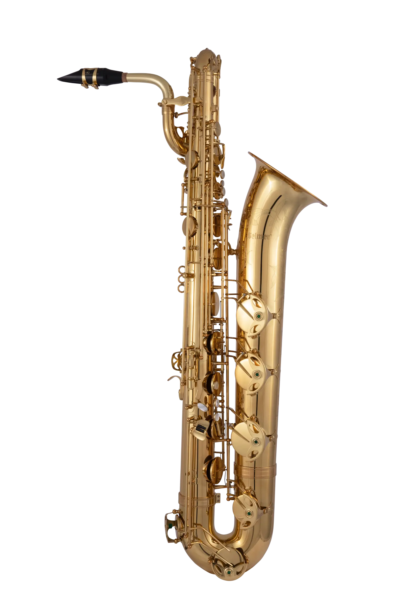 SBS711 Selmer Professional Baritone Saxophone - zoomed in