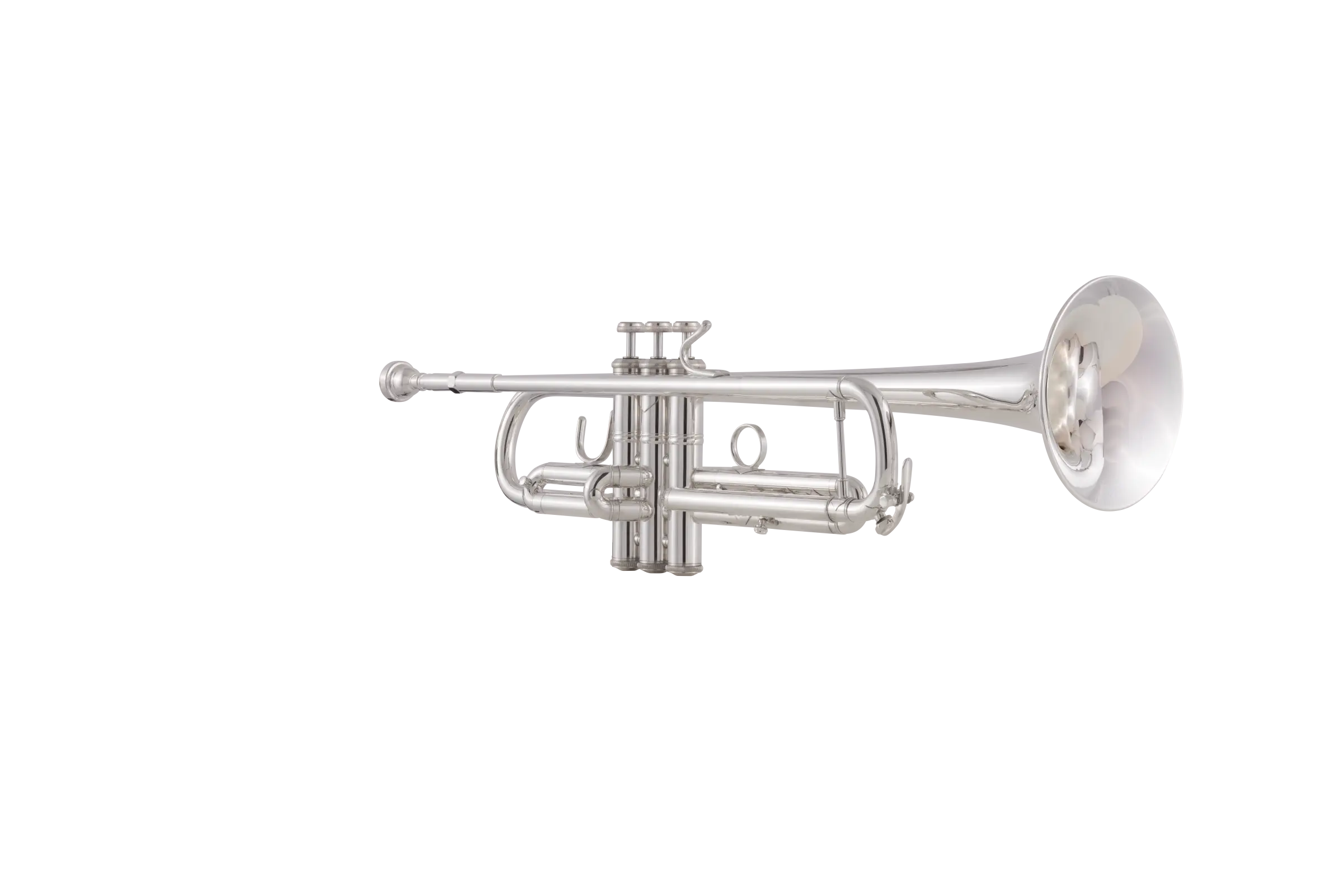 170S43GYR Bach Professional Trumpet - zoomed in