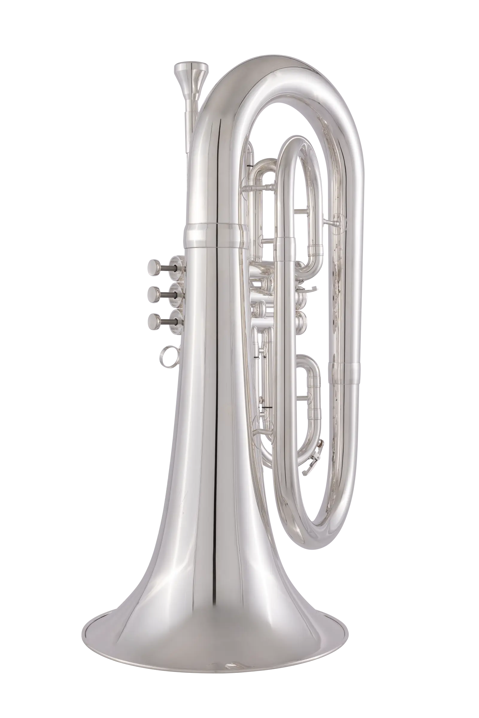 KME611S King Professional Marching Euphonium - zoomed in