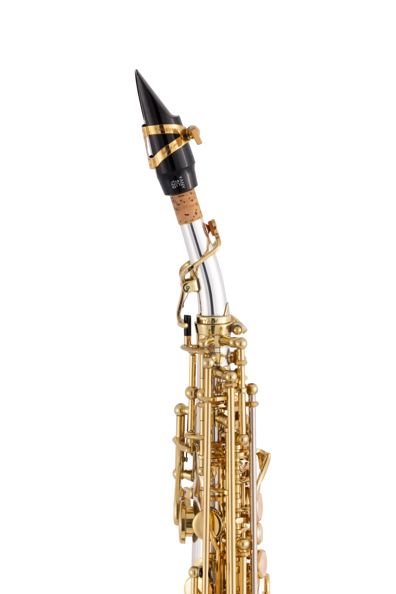 SWO37 Yanagisawa Professional Soprano Saxophone - zoomed in