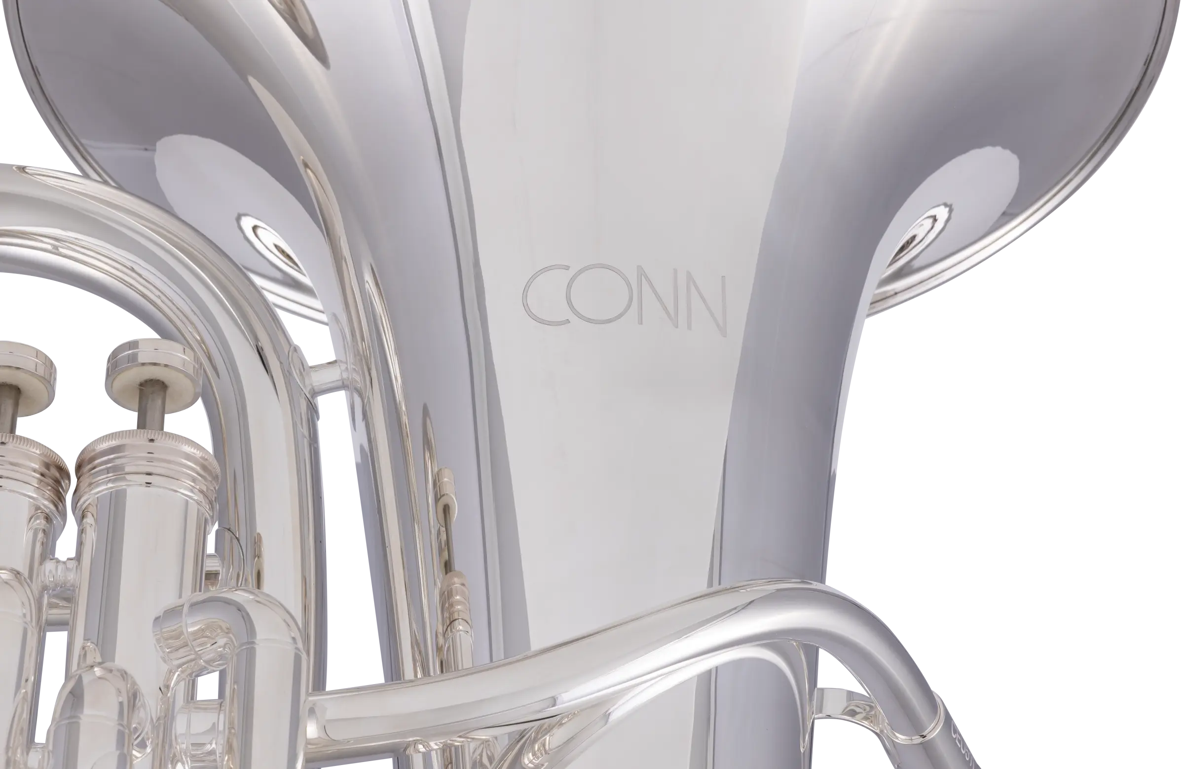 CEU511S Conn Advanced Euphonium - zoomed in