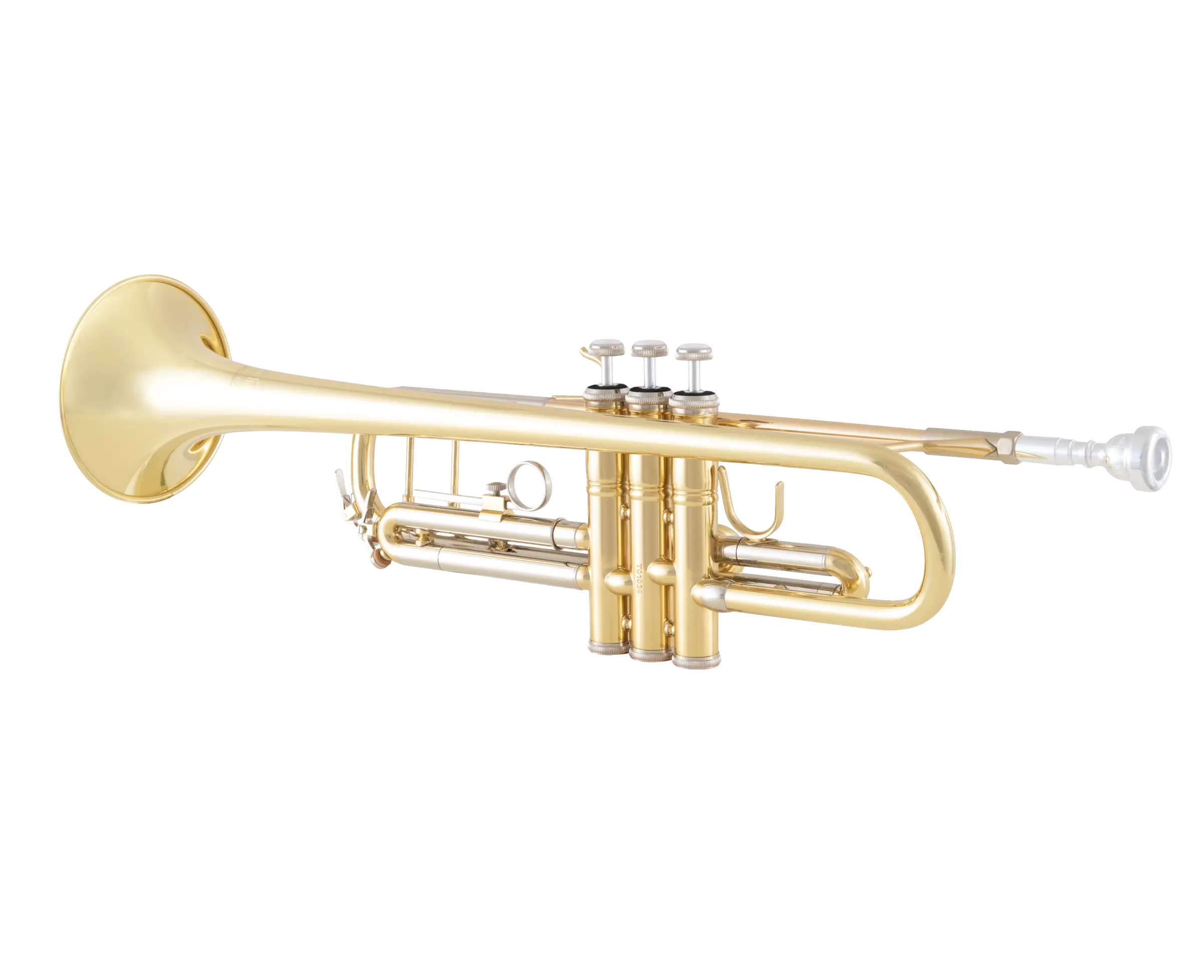 BTR301 Bach Student Trumpet F - zoomed in
