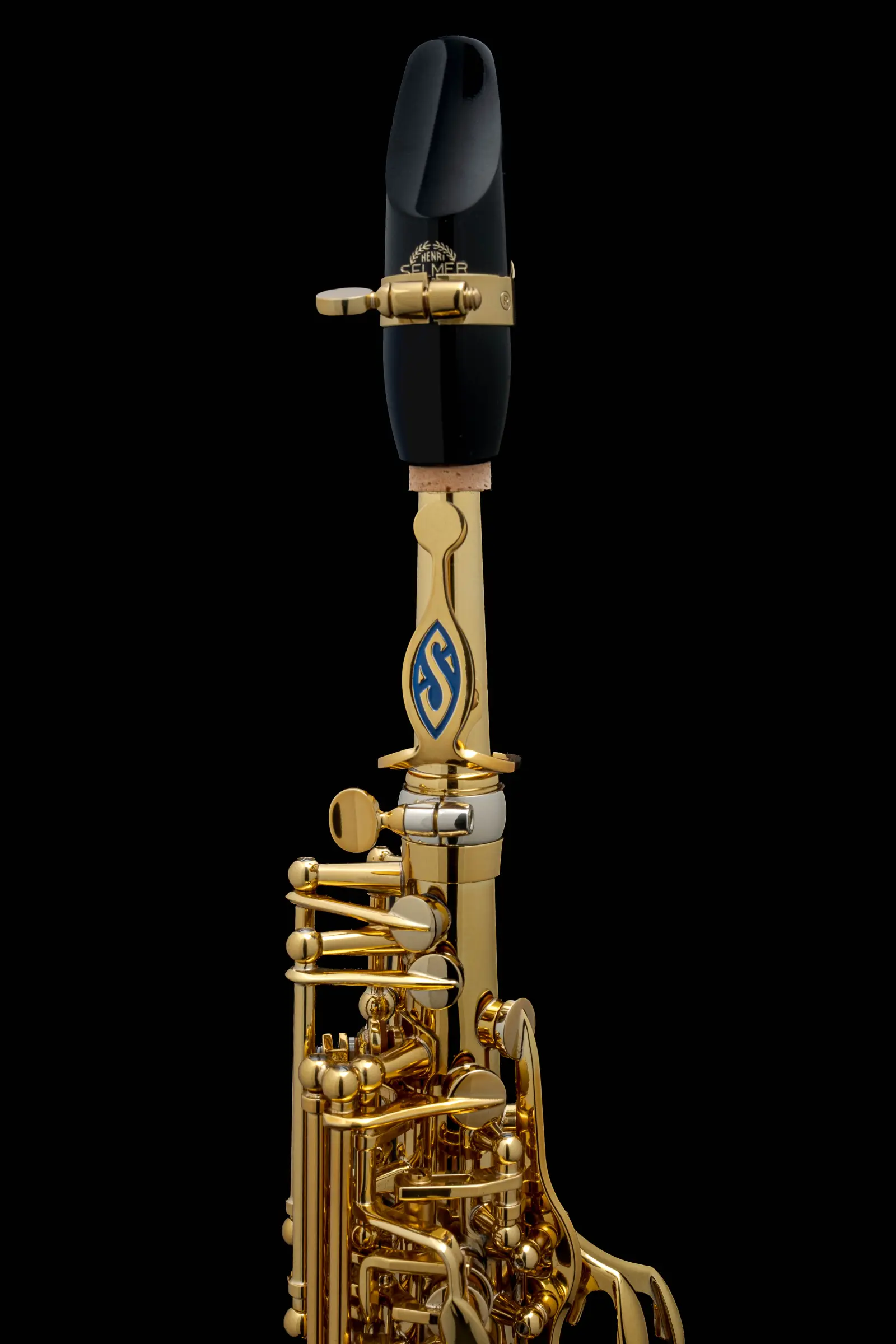 81SIG Henri SELMER Paris Signature Professional Soprano Saxophone - zoomed in