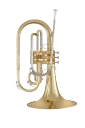 King Ultimate Marching French Horn Outfit with 2 Mouthpieces KMH611